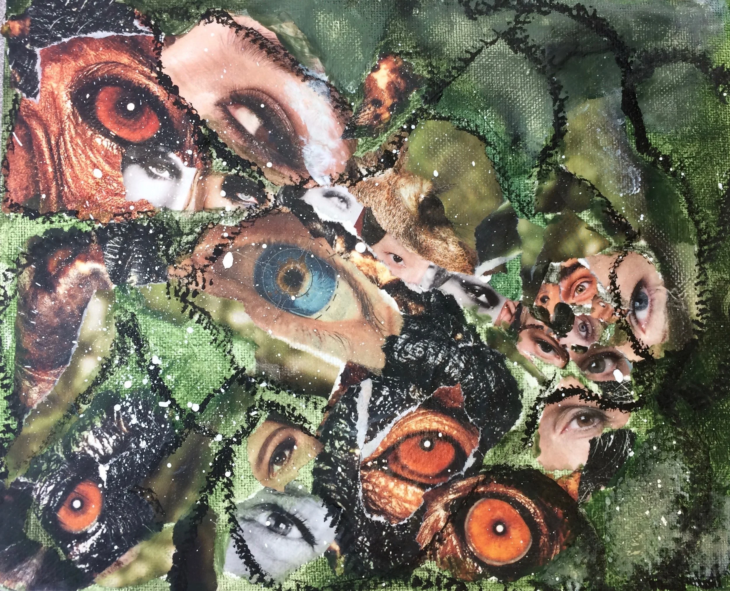 Left eye Mania