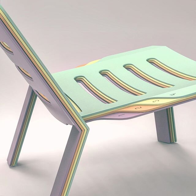 Stackable chair in old school candy colors.... (I need to let go the copper pink colors). Tx to @leandra_eibl  for other colour suggestions.
.
#chairdesign #instachair  #chairlovers #productdesign #stackablechair #furnituredesign #copperdesign #rende