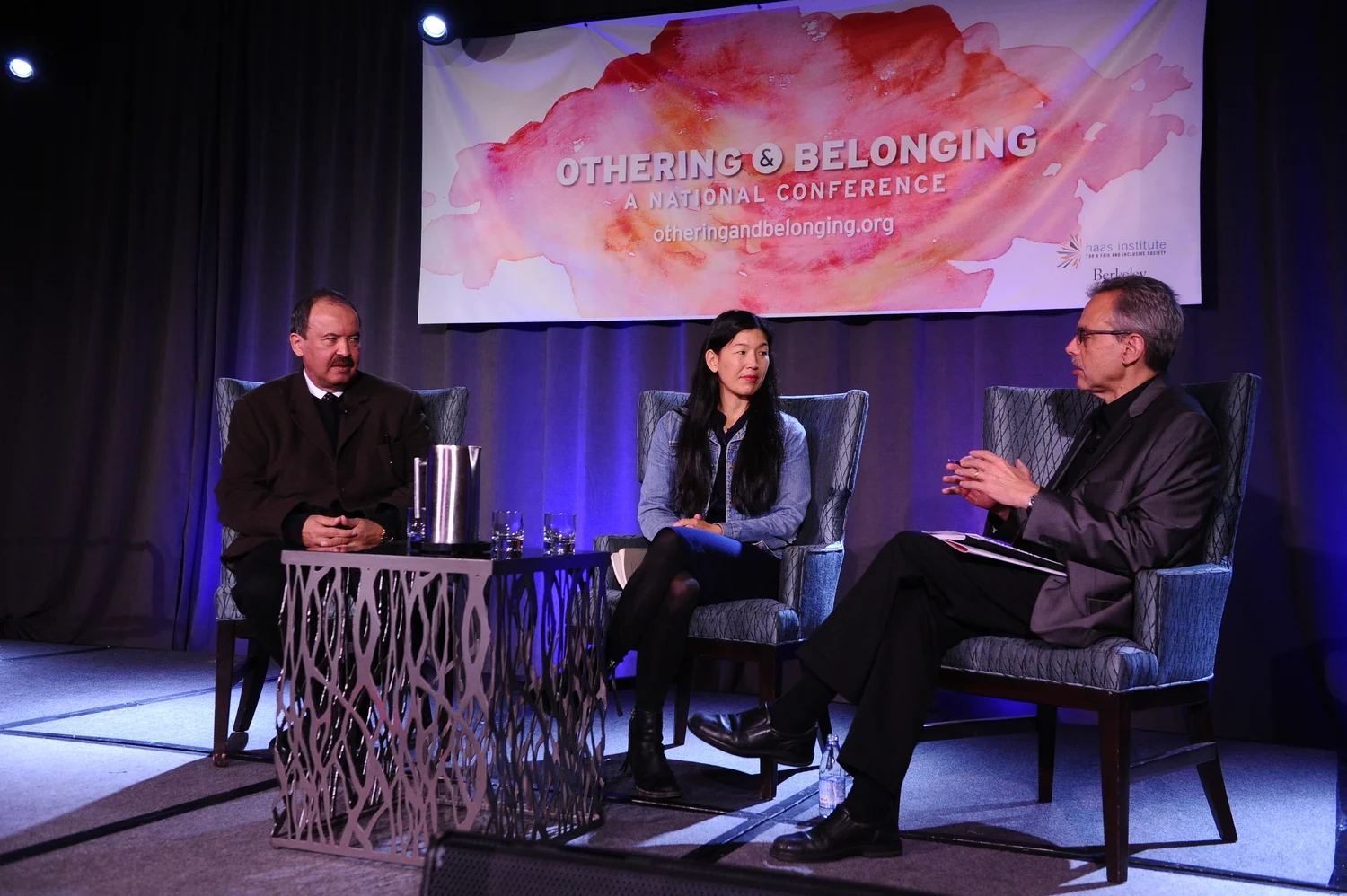 Left to right: Luis Garden Acosta, Ai-jen Poo, Manuel Pastor