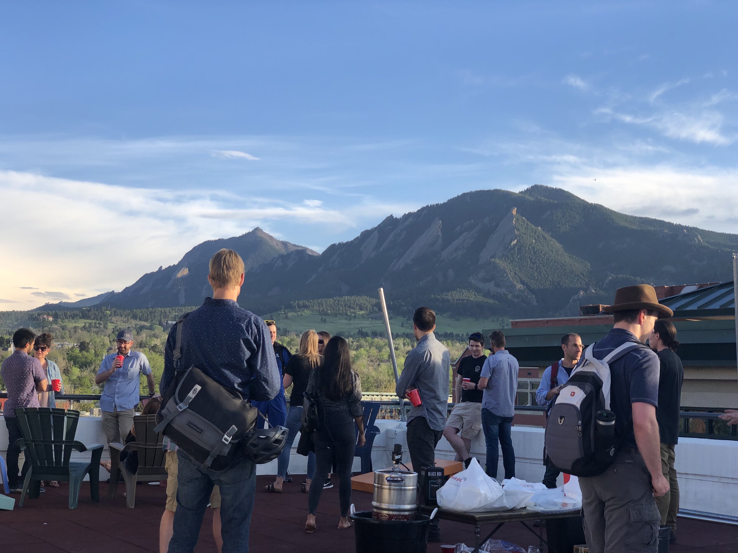 Boulder Startup Week 2019 - Visiting Fletcher Richman's insane new office space before Halp's acquisition.