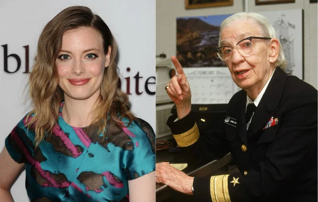 Director Gillian Jacobs and the late Grace Hopper.