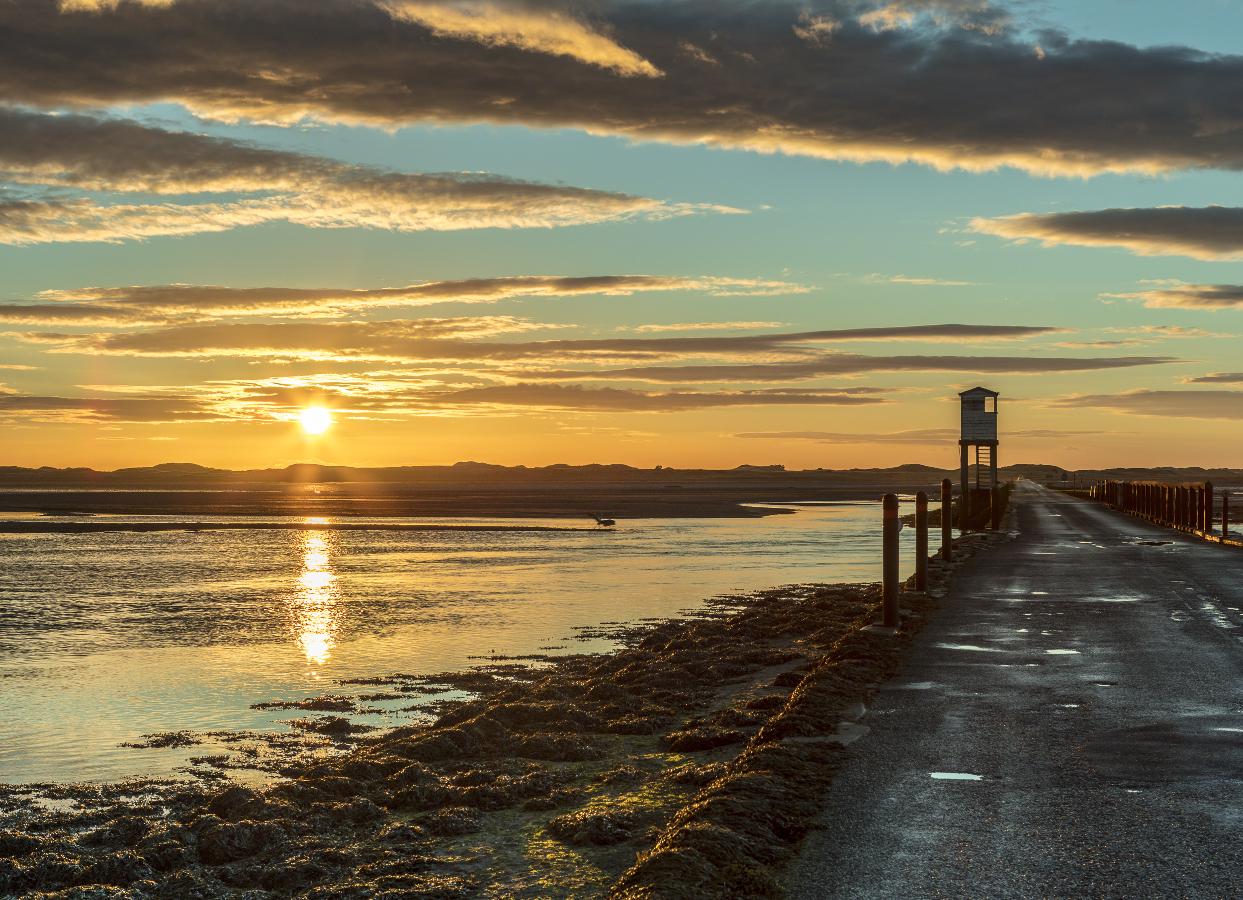Holy Island Causeway Sunrise - 05:32 29th July 2017
