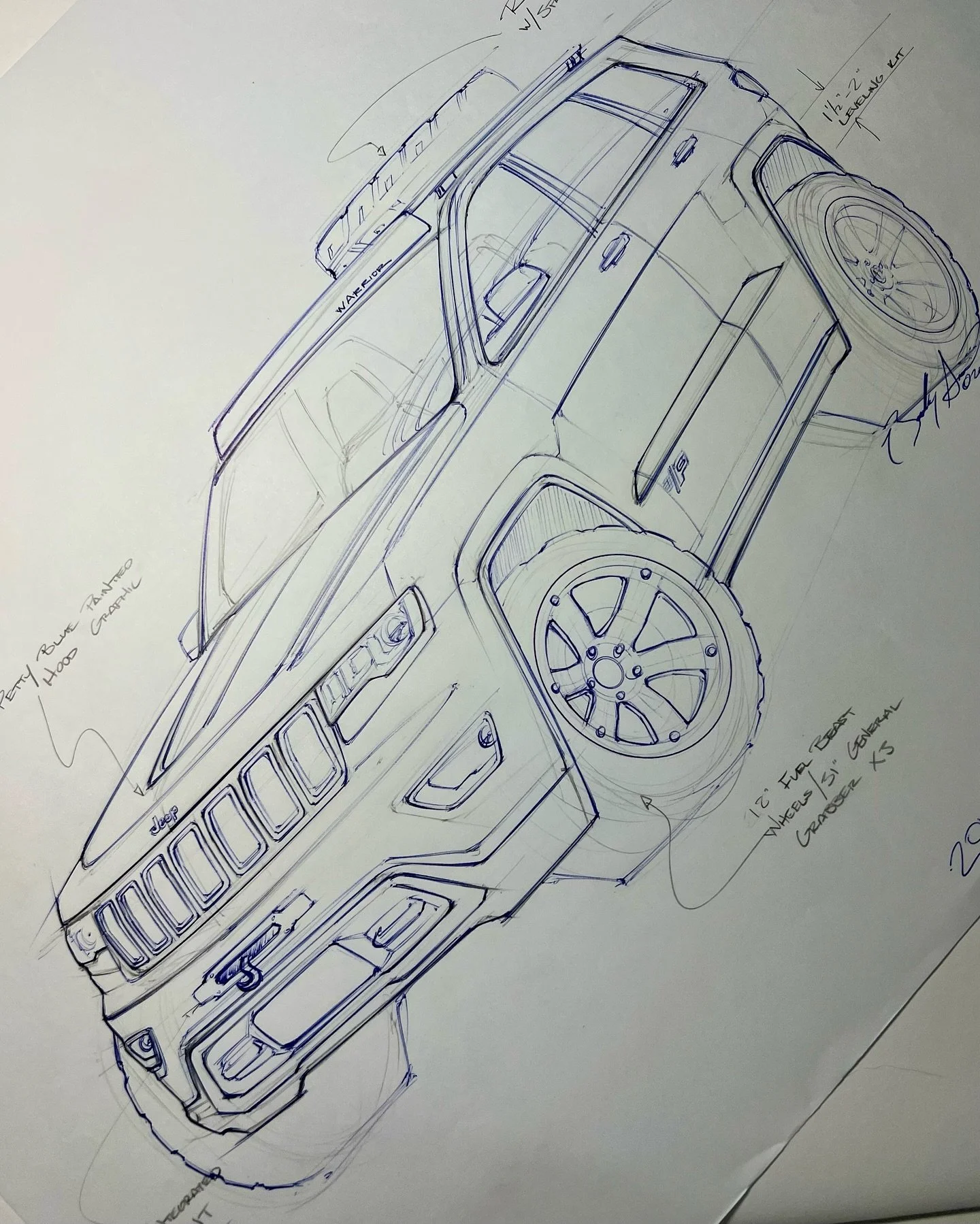 Thumbing through the archives this morning, finding more stuff that never made it off the sketchpad.  We had some big ideas back in the day at Petty&rsquo;s Garage, execution was sometimes a different story.  Wild to think 2025 marks 10 years that I&