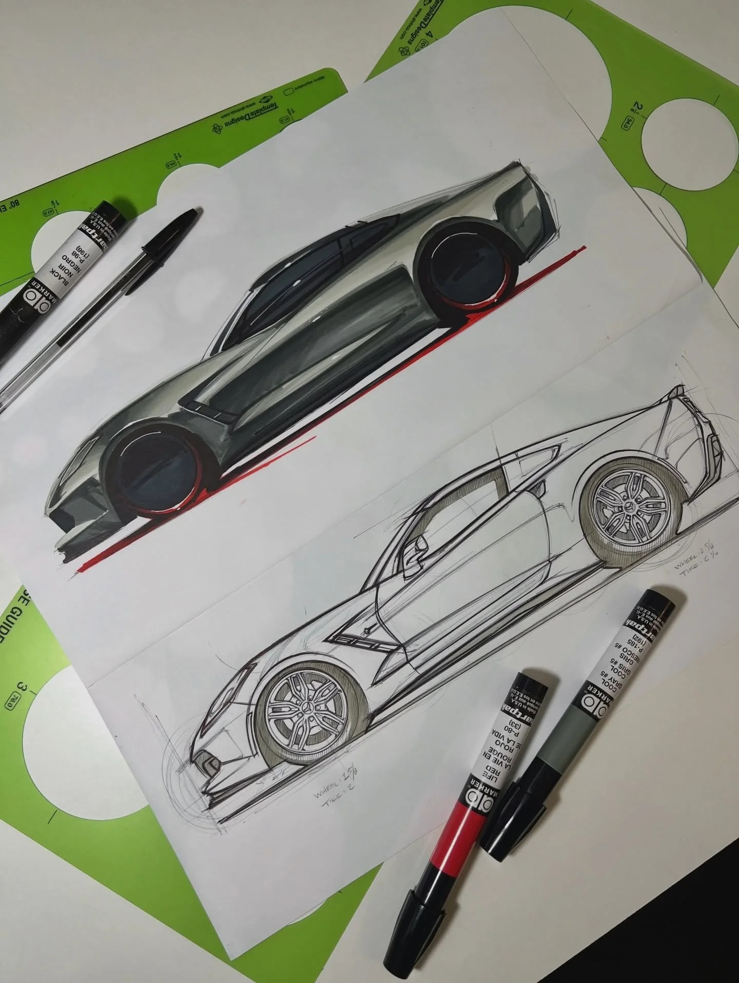 Prep work for Dad&rsquo;s C7 ✍🏻