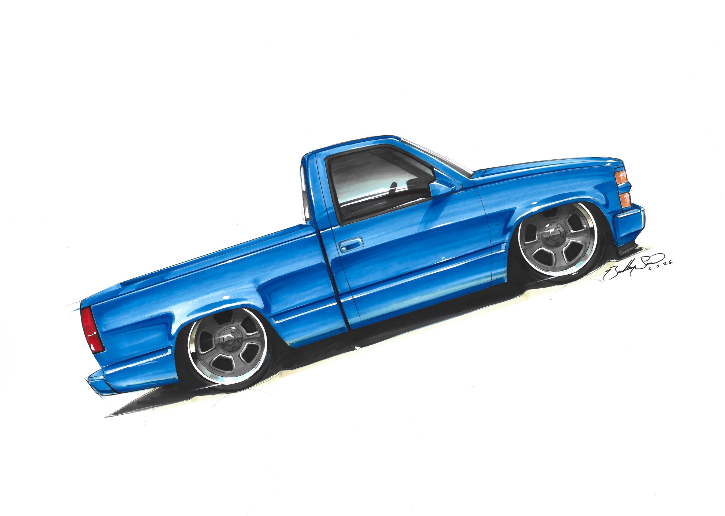 OBS Chevy pickup