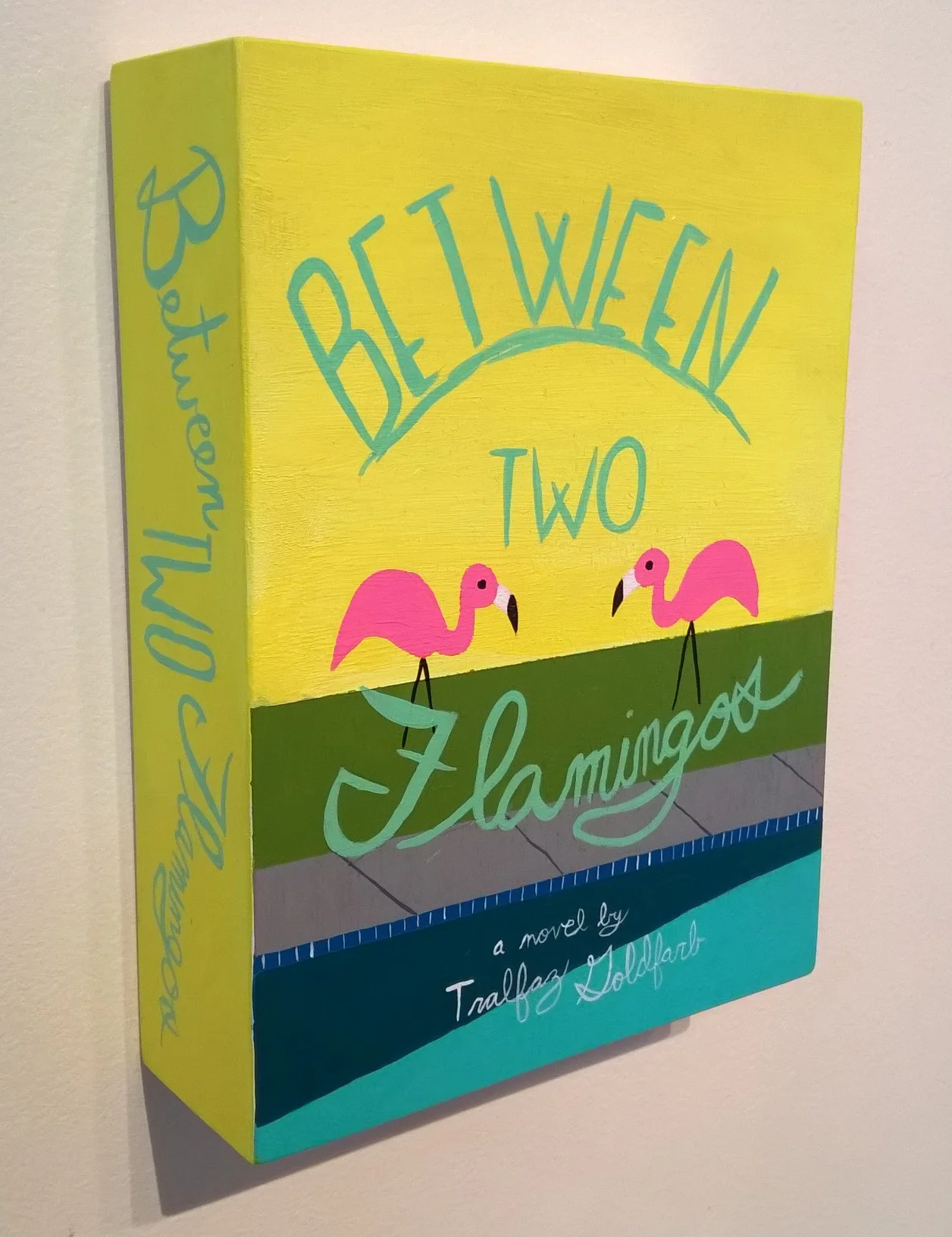 Between Two Flamingos
