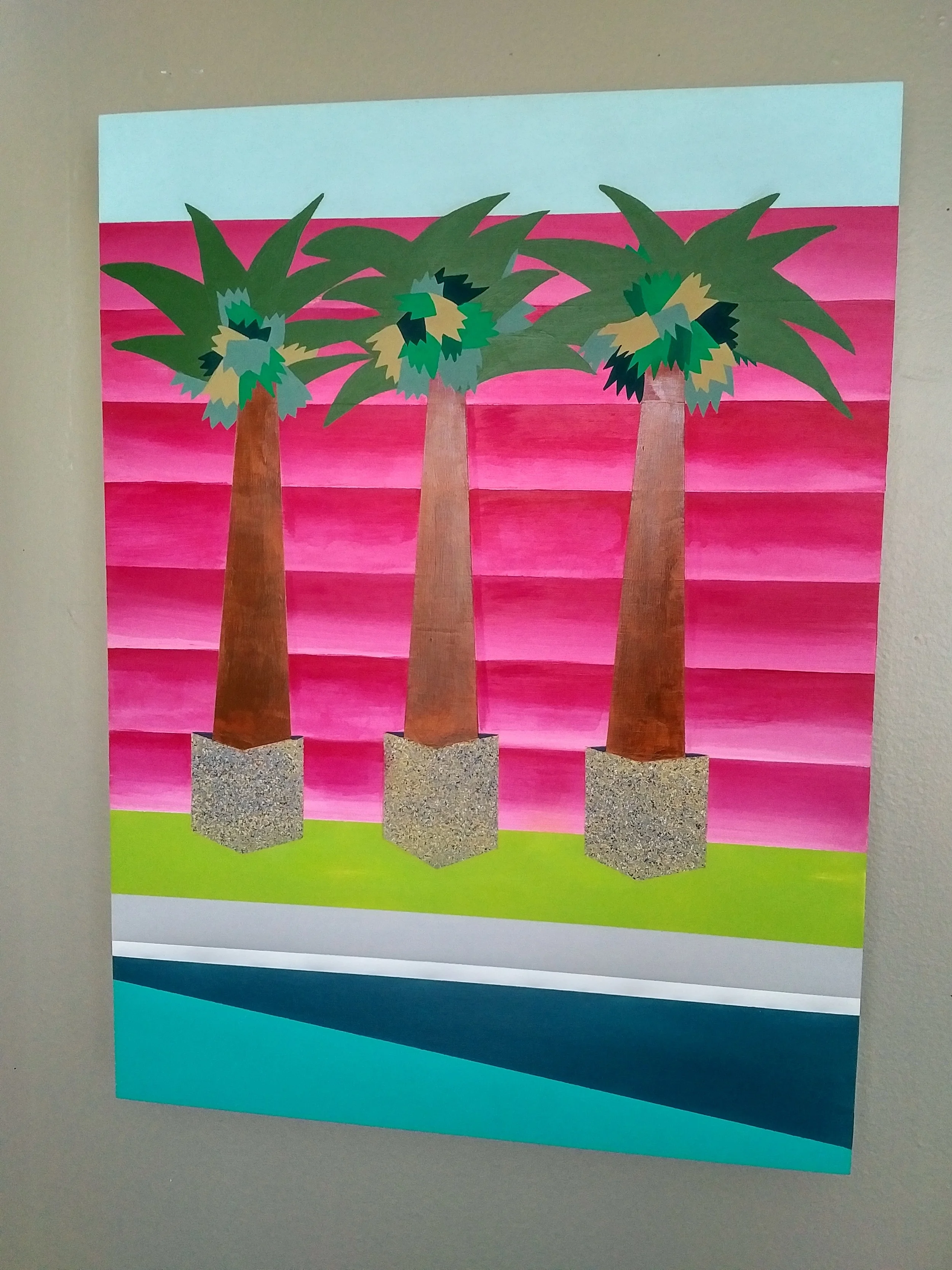 Three Weird Palms (SOLD)