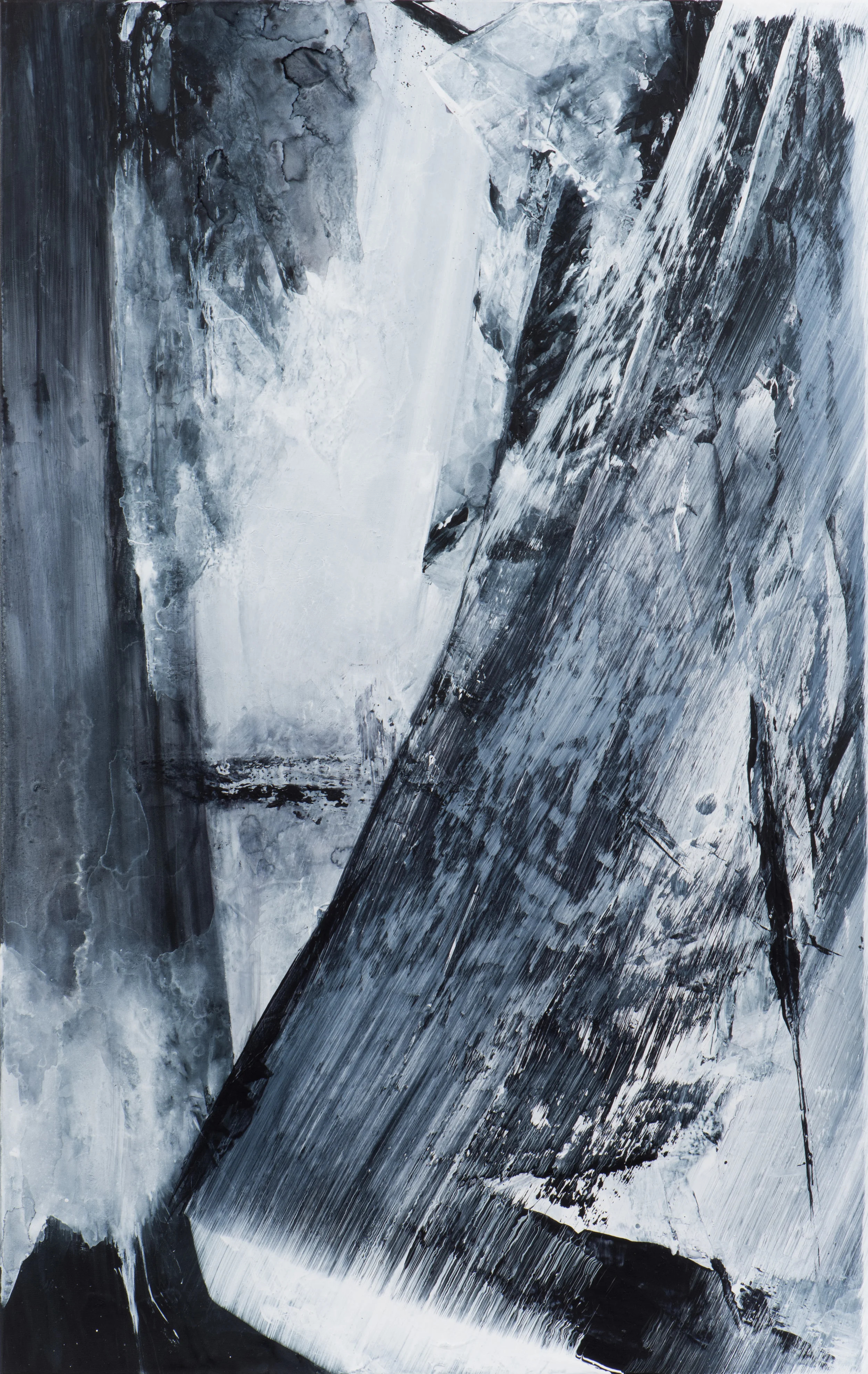Passage , 2017 Acrylic on polyester 33 x 19 inches CLBA-0044 $3600