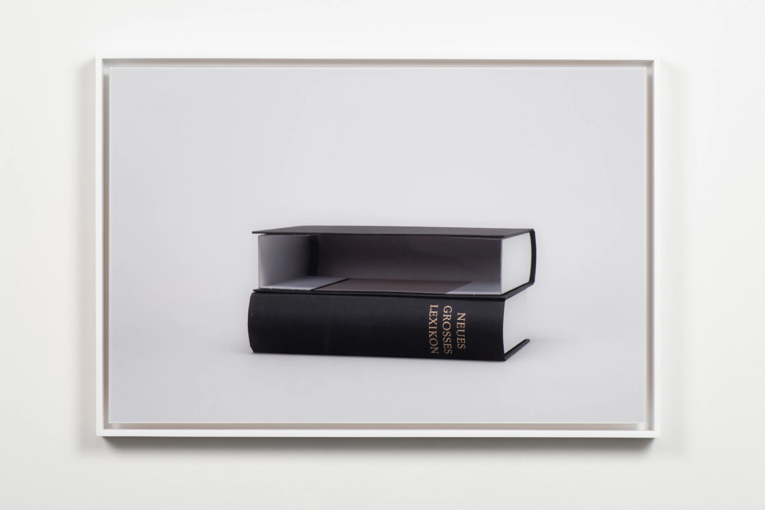 New Large Dictionary (Neues Grosses Lexikon) , 2017 Framed chromogenic print 13 3/16 x 19 7/8 inches Edition of 5 + 2 APs KISC-0015 $2,400