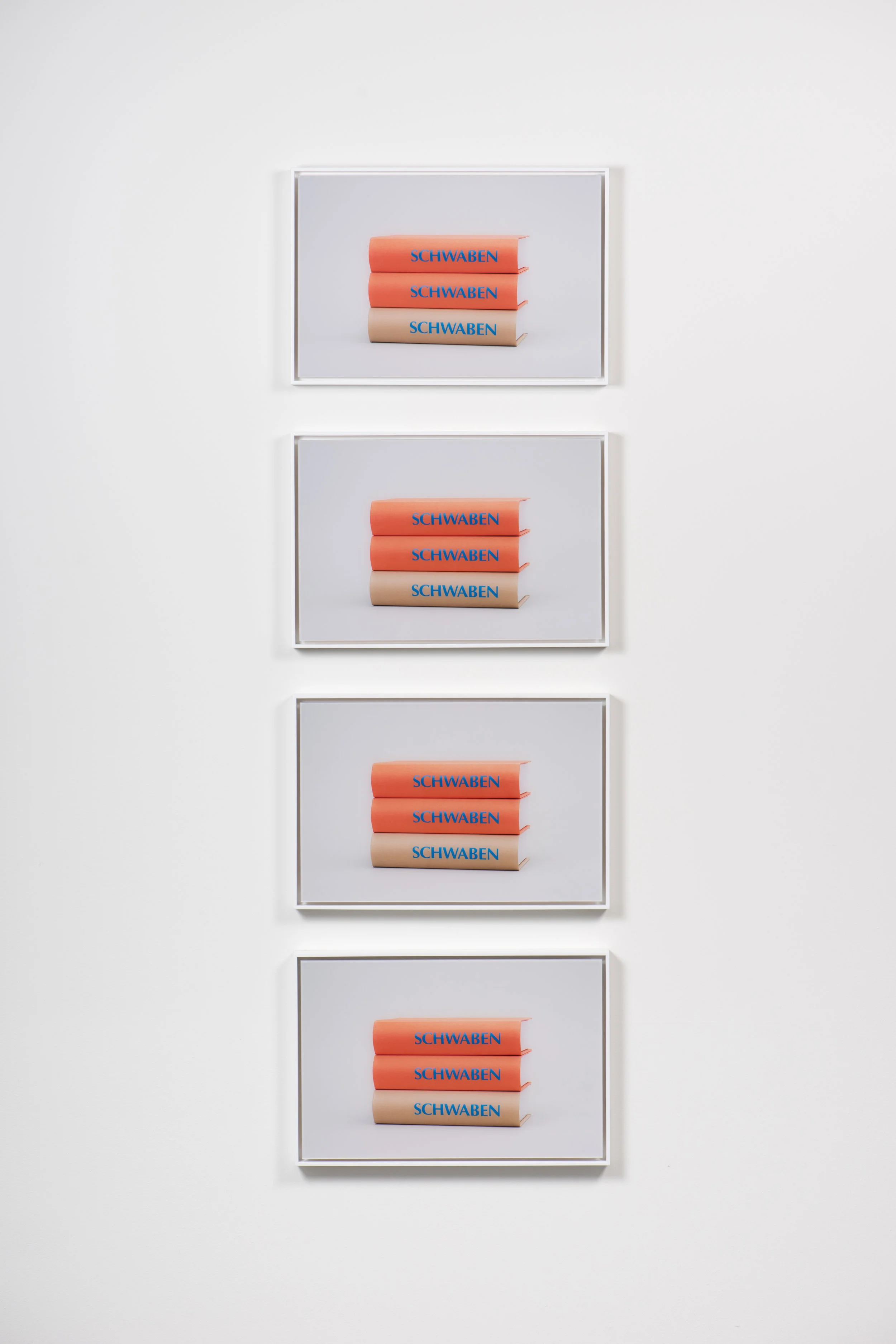 Schwaben (Stack) , 2017 Four framed chromogenic prints 13 3/16 x 19 7/8 inches each Edition of 3 + 2 APs KISC-0011 $8,600