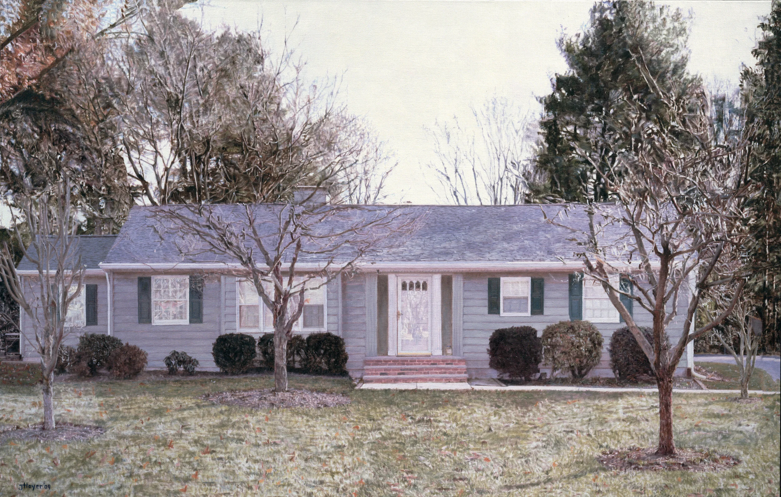 Jack Hoyer Yardley Ranch House , 2009 Oil on linen 36 x 55 inches