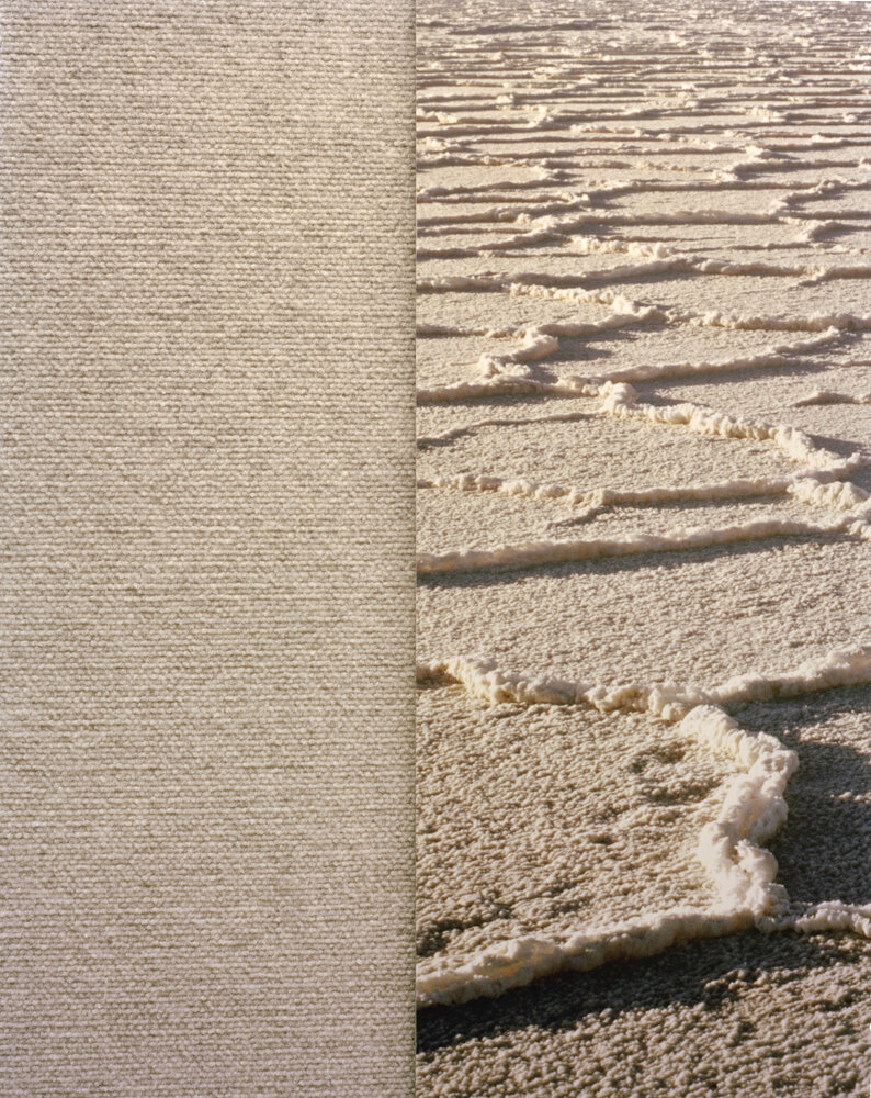   Salt Carpet , 2010 Archival pigment print 34 x 27 inches 