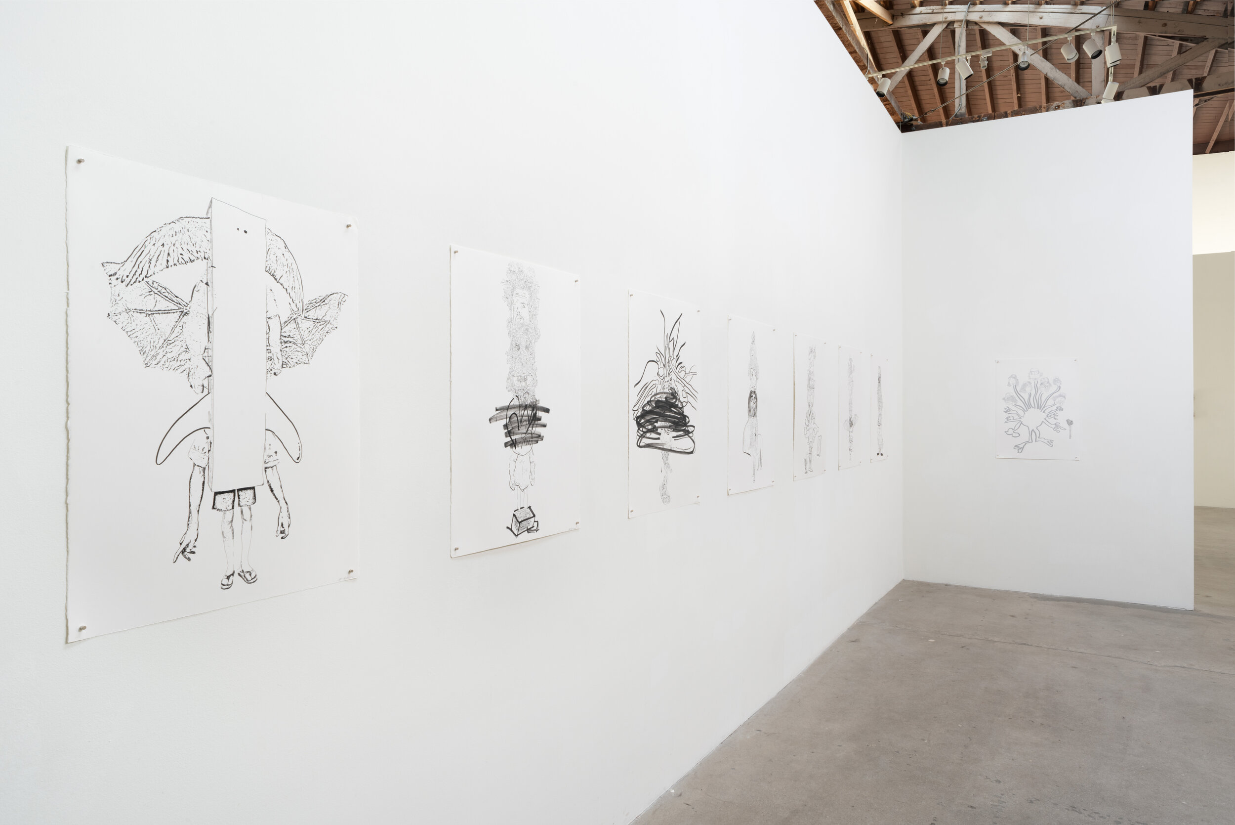  Installation View: Christopher Richmond,  Totems and Chimeras , January 9 - February 6, 2021 