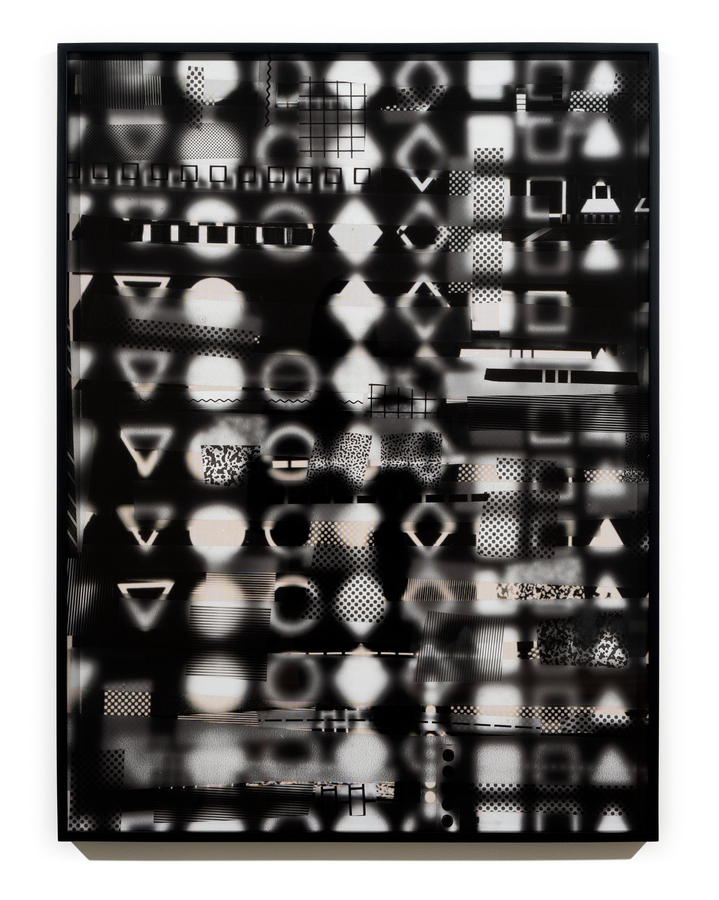   Key Symbols , 2021 Archival pigment print 40 x 30 x 1 1/2 inches (framed) 