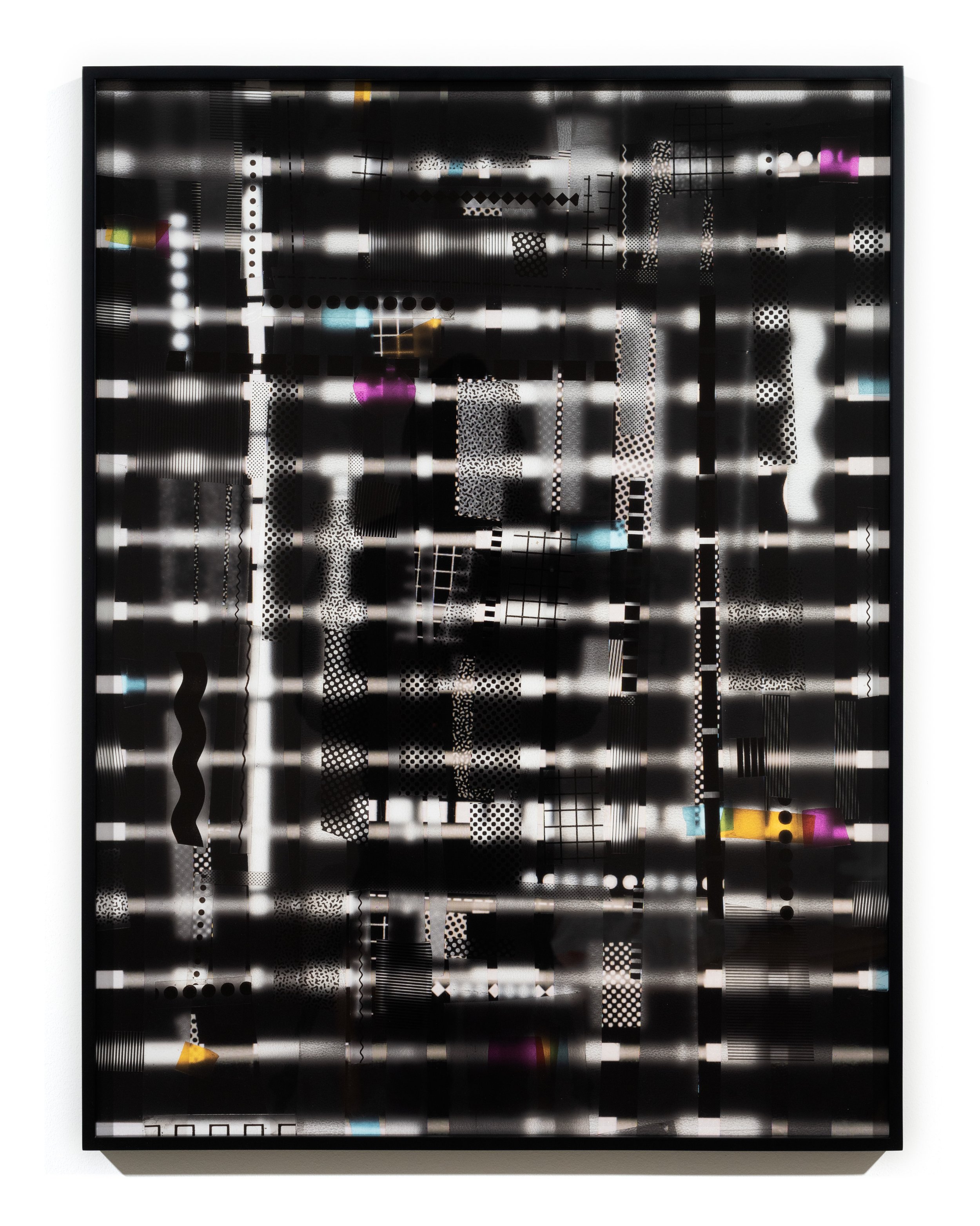   Line Rules , 2021 Archival pigment print 40 x 30 x 1 1/2 inches (framed) 