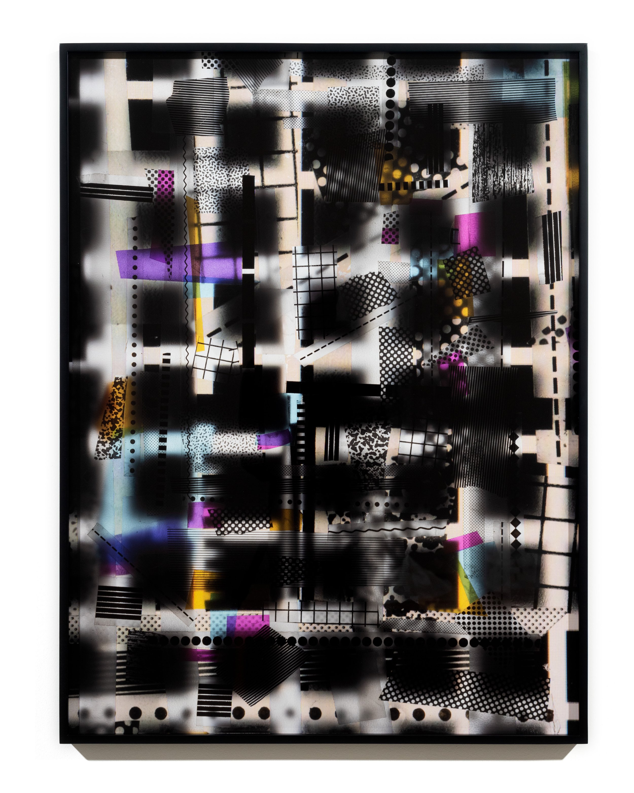   Broken Grid , 2021 Archival pigment print 40 x 30 x 1 1/2 inches (framed) 