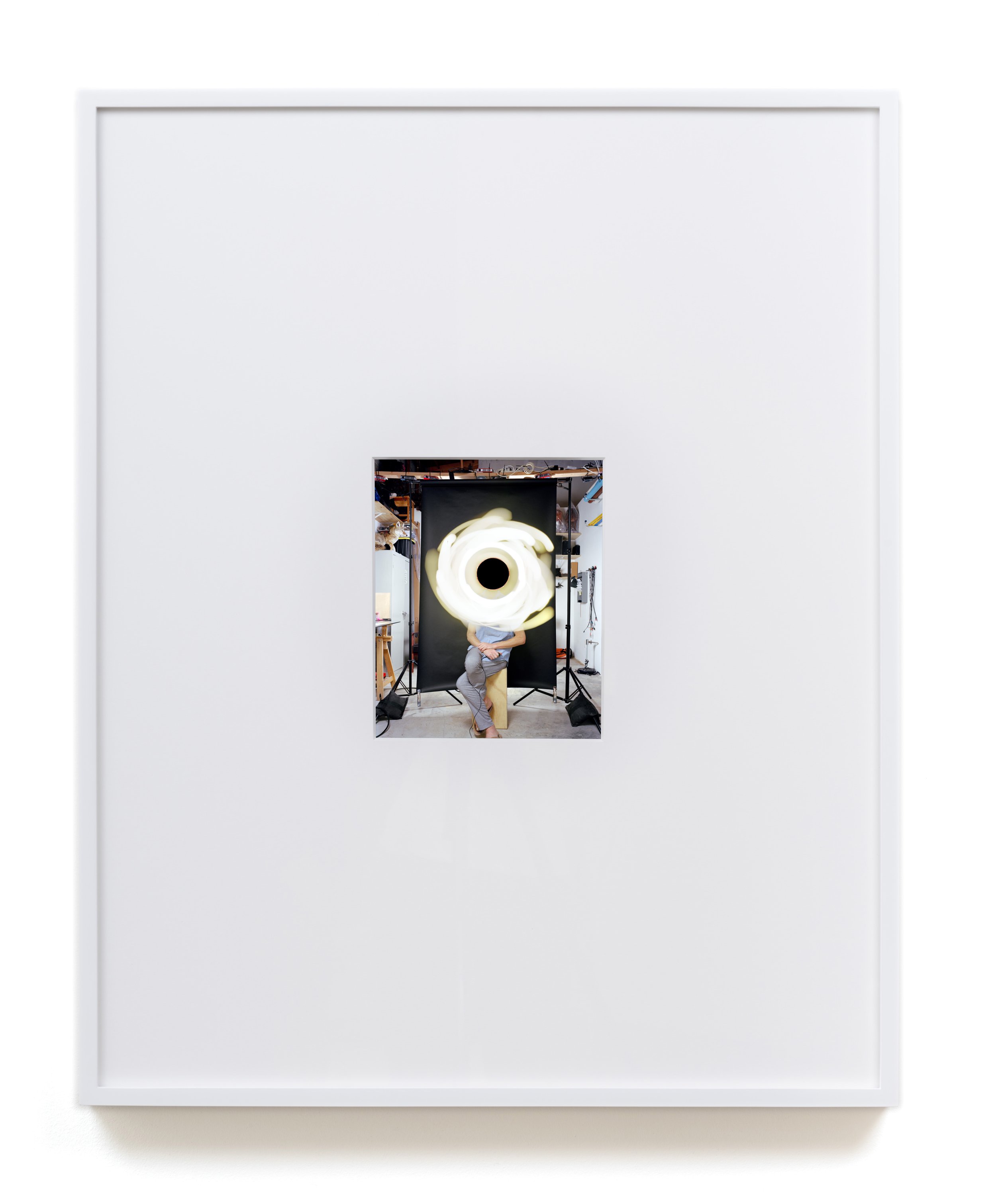   Self-portrait as Black Hole , 2022 Archival pigment print 30 x 24 x 1 1/2 inches&nbsp;(framed) 