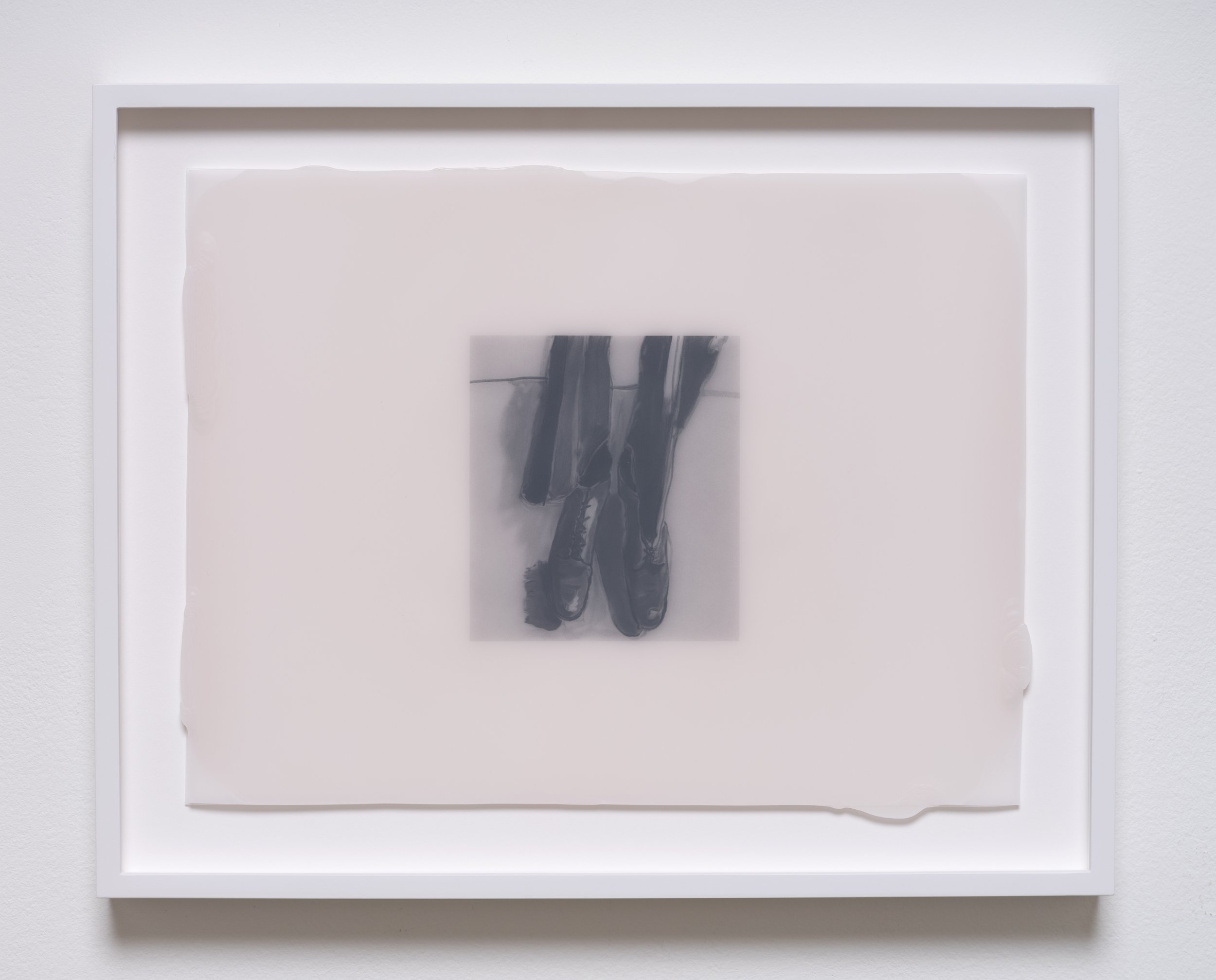   AN.1970.46.2023 , 2023 Graphite, wax, and drafting film 13 x 16 1/2 x 1 1/2 inches (framed)&nbsp; 