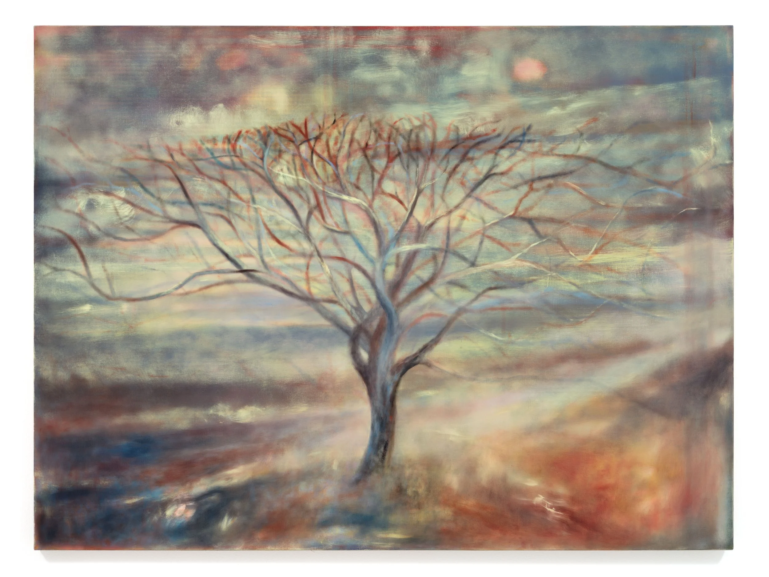 Heartbeat , 2024-25 Oil on linen 160 x 120 x 4.5 cm 63 x 47 1⁄4 x 1 3⁄4 inches