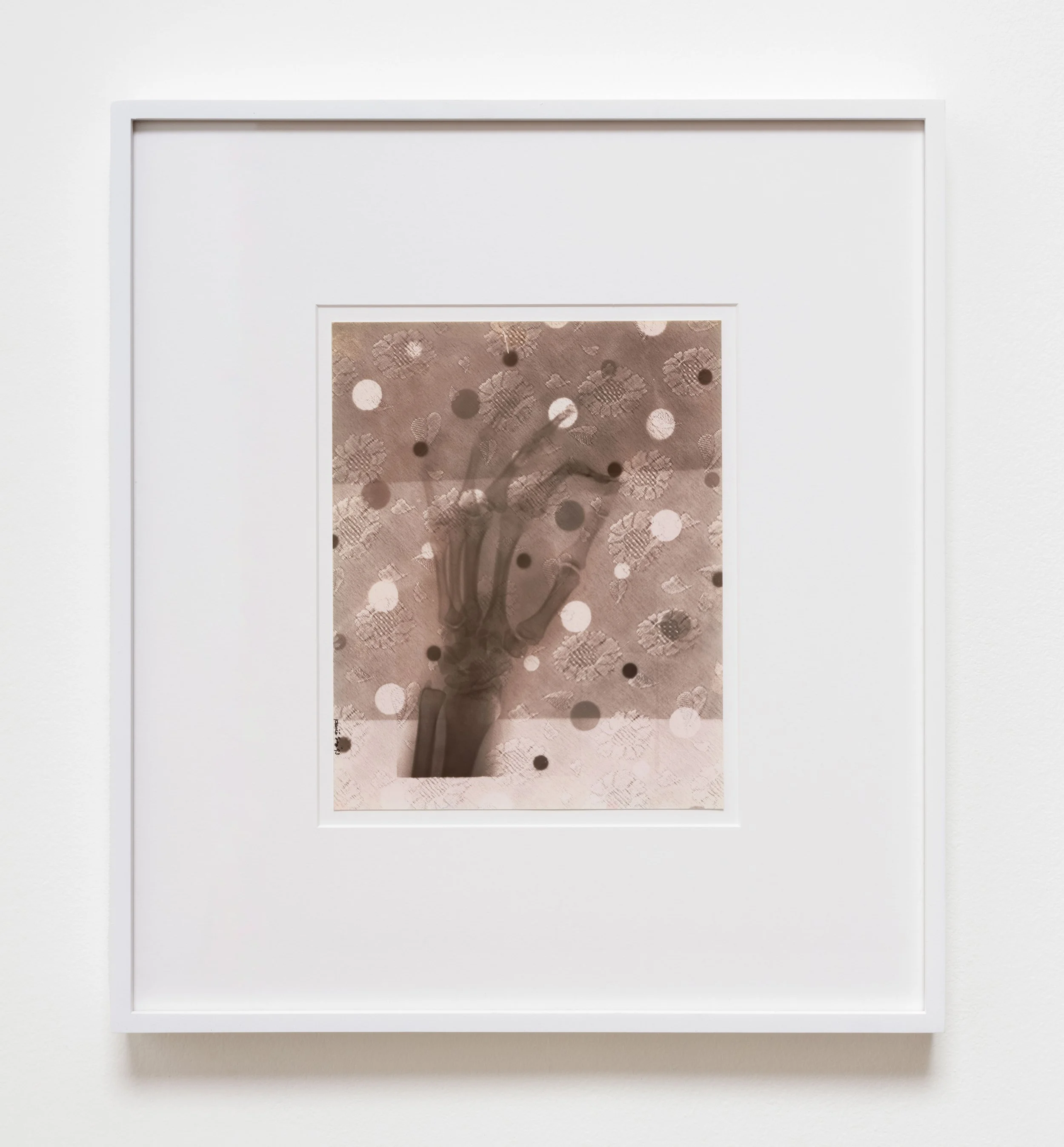   having a ball tiny , 1993 Gelatin silver print, toned 19 x 17 x 1 1/2 inches (framed) 