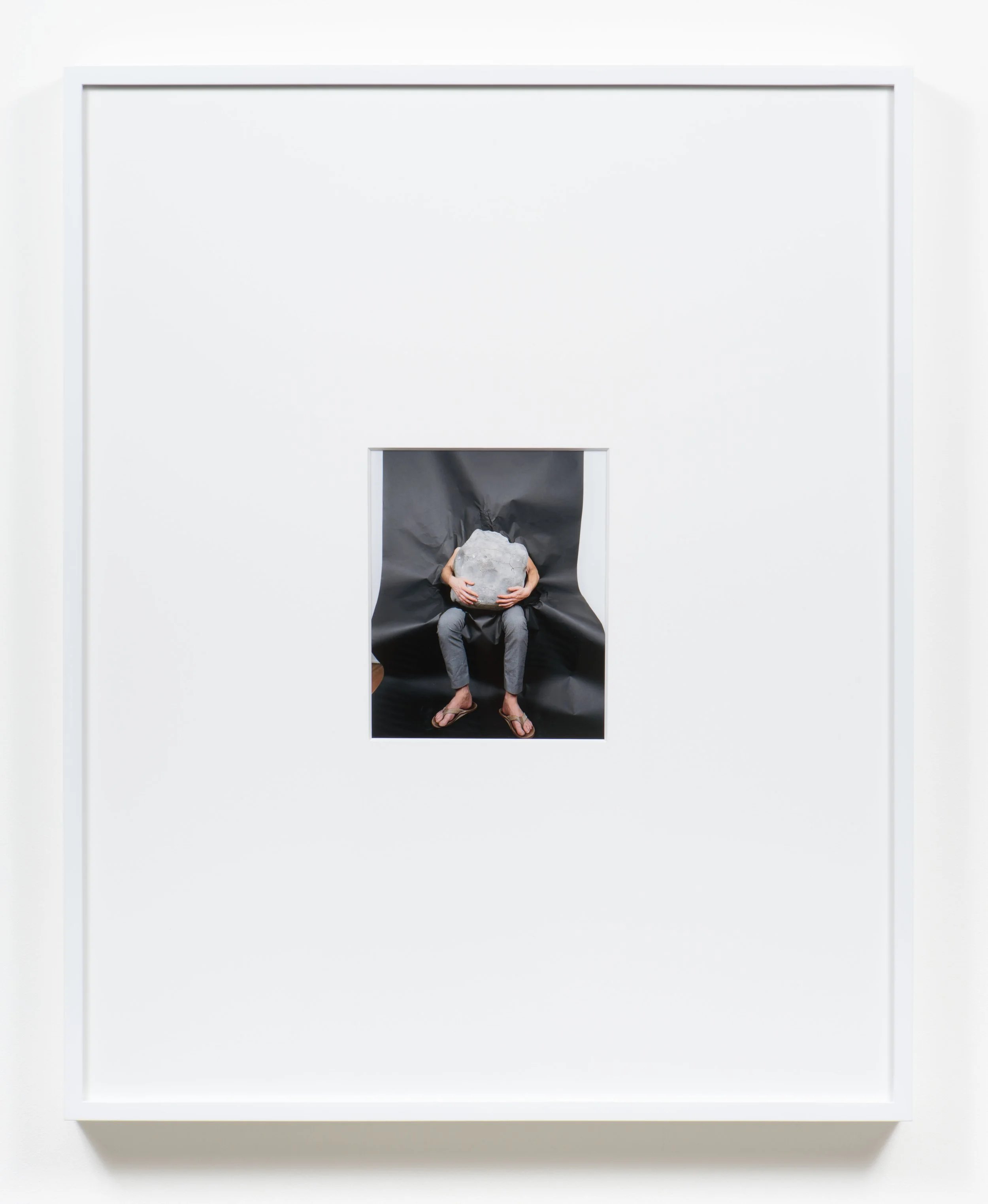   Self-portrait as Asteroid , 2018 Archival pigment print 8 3/4 x 7 inches (image) 30 3/4 x 24 3/4 x 2 inches (framed) 