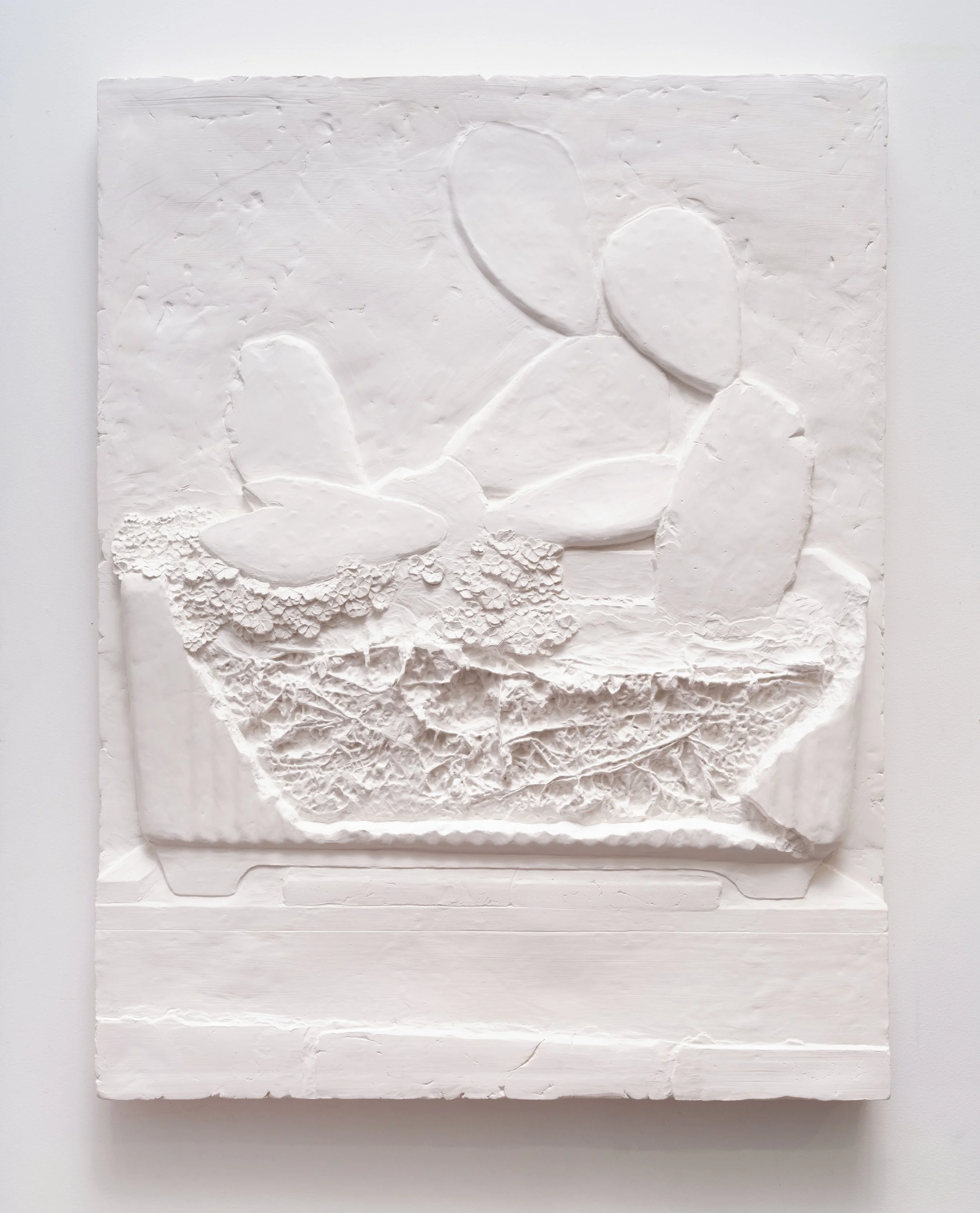   Val di Noto , 2026 Gypsum and fiberglass cloth 44 x 34 1/4 x 3 1/2 inches Unique 