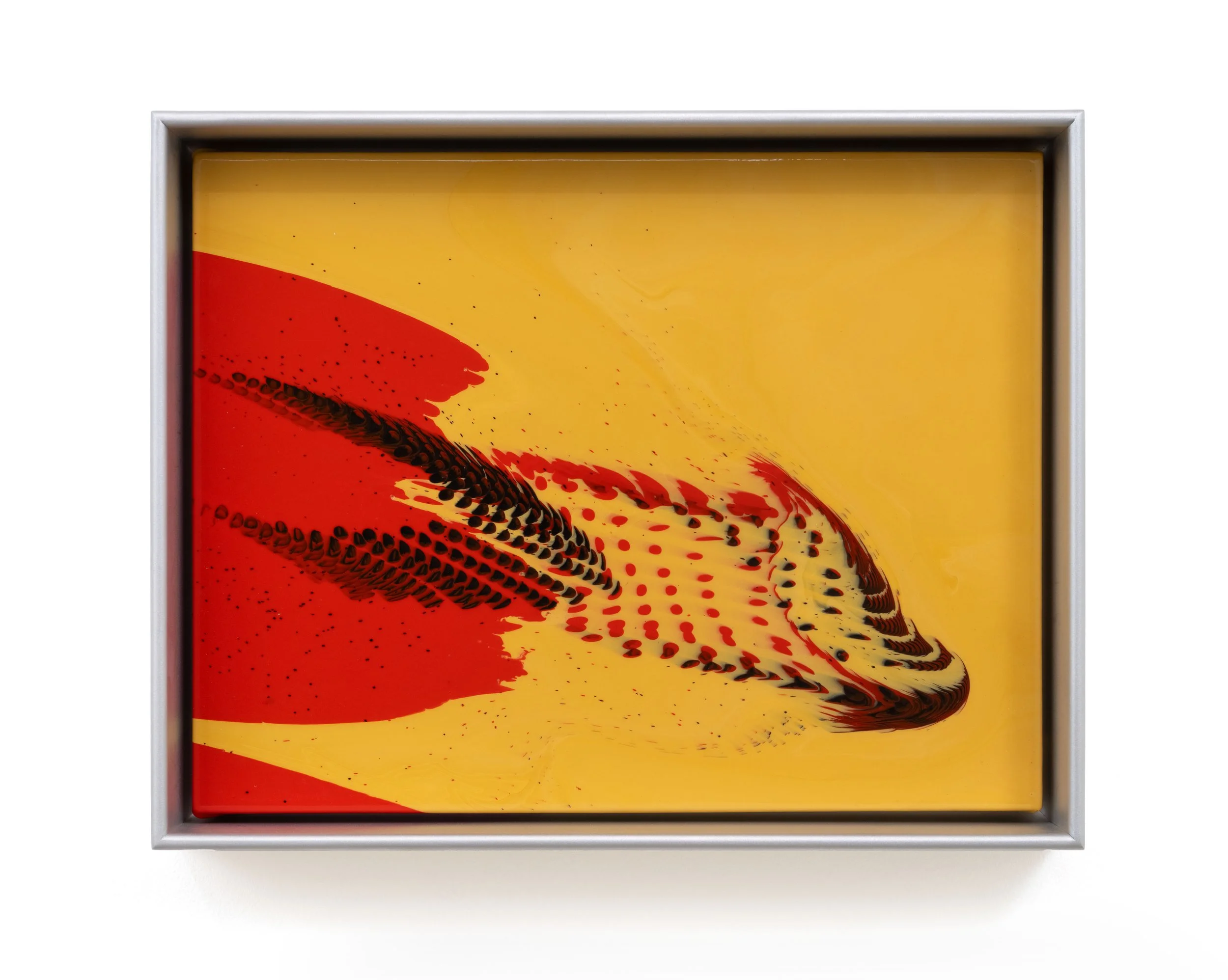  Tauba Auerbach  Extended Object , 2020 Acrylic on canvas 15 1/4 x 19 1/4 x 3 1/2 inches (framed)  © Tauba Auerbach.&nbsp;Courtesy of the artist,&nbsp;Moskowitz Bayse, Los Angeles, and Paula Cooper Gallery, New York.&nbsp; 