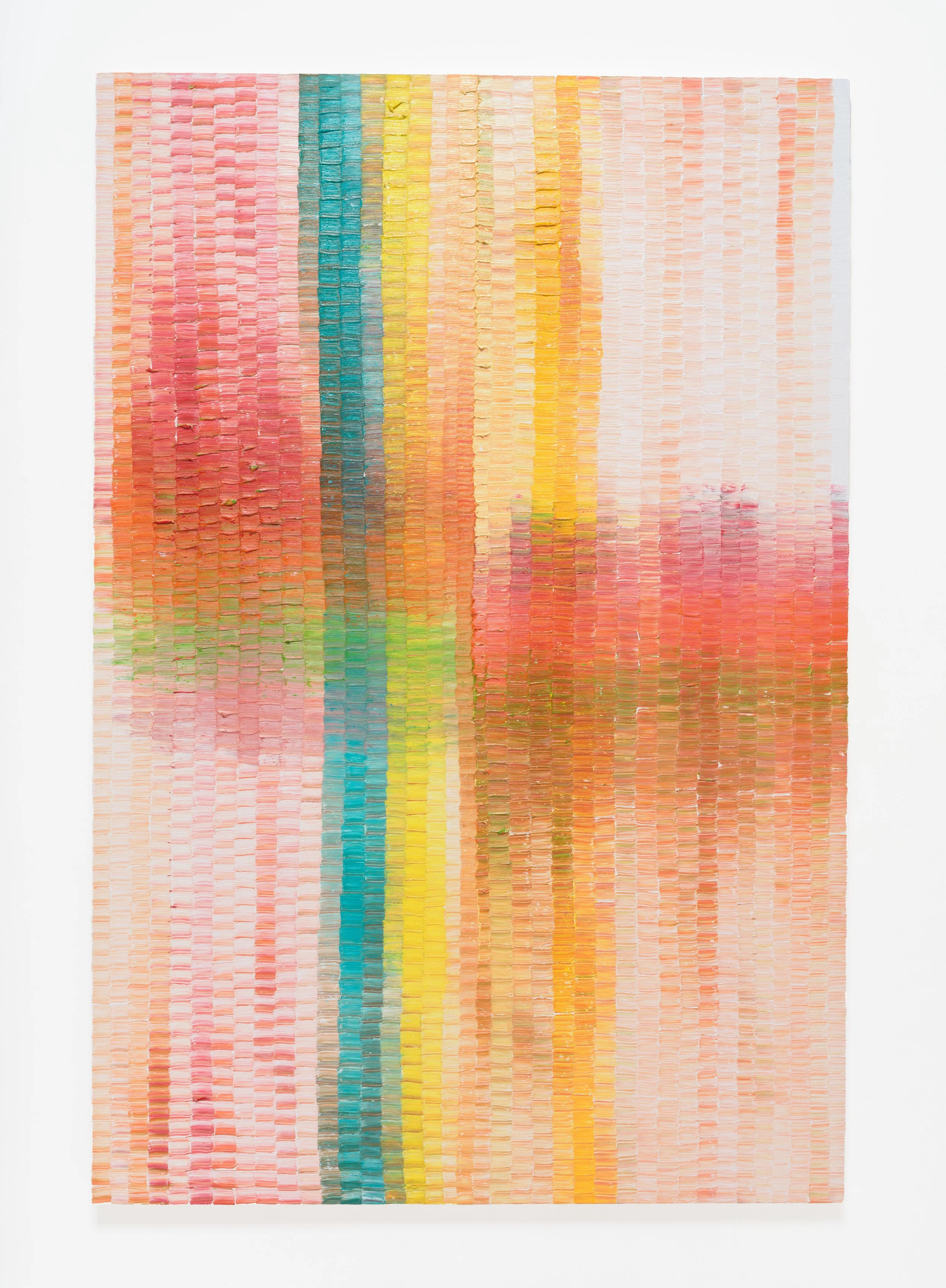   LFS5.10 , 2025 Oil on canvas 72 x 48 x 1 1/4 inches 