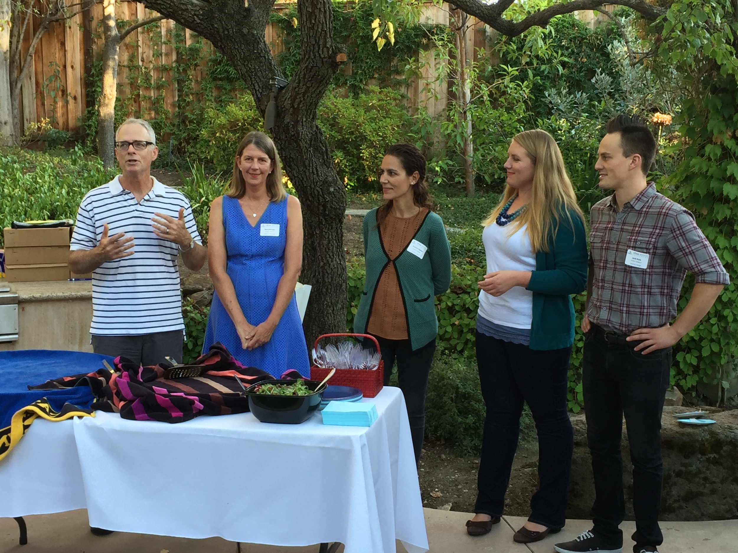DBF Board Members Scott, Sue, Eunice, Christina and Jack