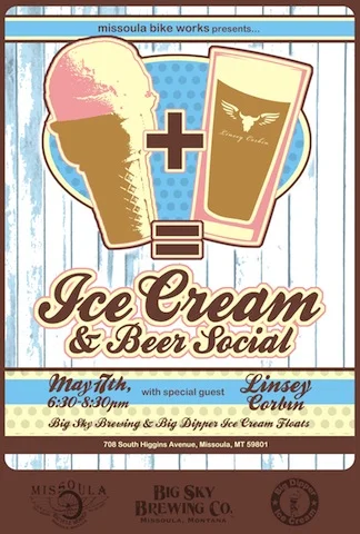 Bikes. Beer. Ice Cream. Three of my favorite things.