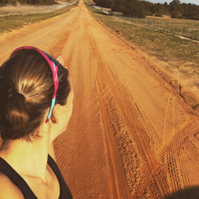 Pretty (painful) clay trails for running