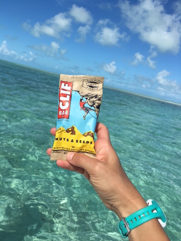 Thank you CLIF Bar for saving me from bonking 10 miles off-shore