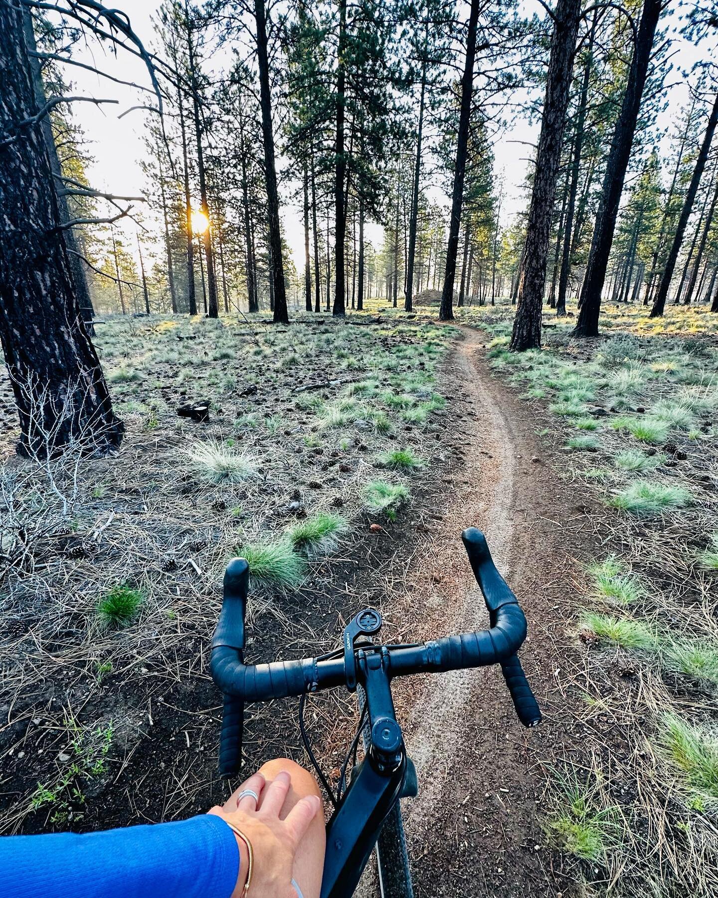 6am + no bike computer club 💁🏼&zwj;♀️🙌🏼😎. Taking a data / Strava sabbatical. It&rsquo;s quite liberating. 
&bull;
Also, I 💚🩷🩵 summer!