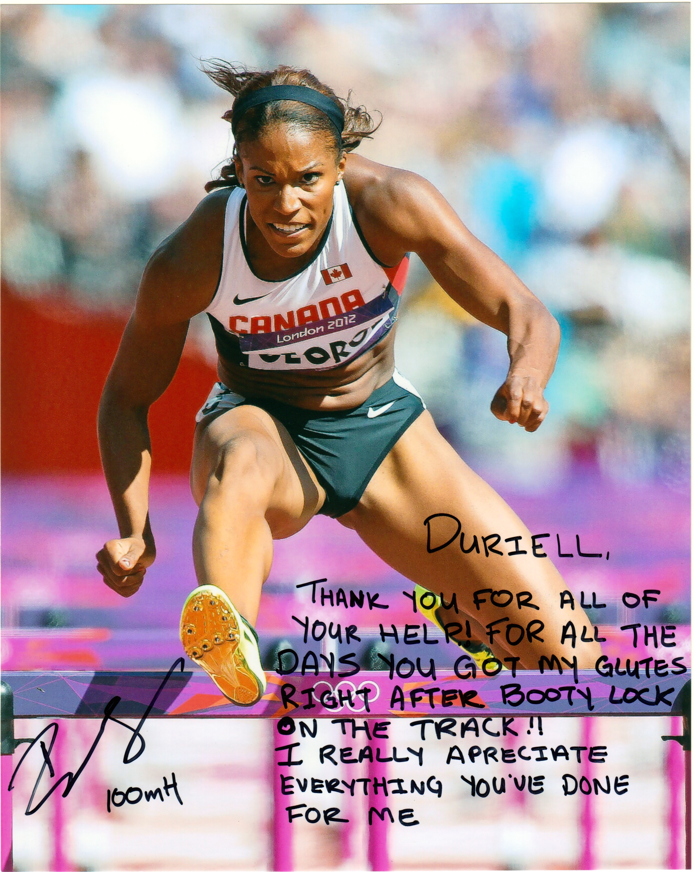 Phylicia George - Two Time Olympic Finalist 100MH
