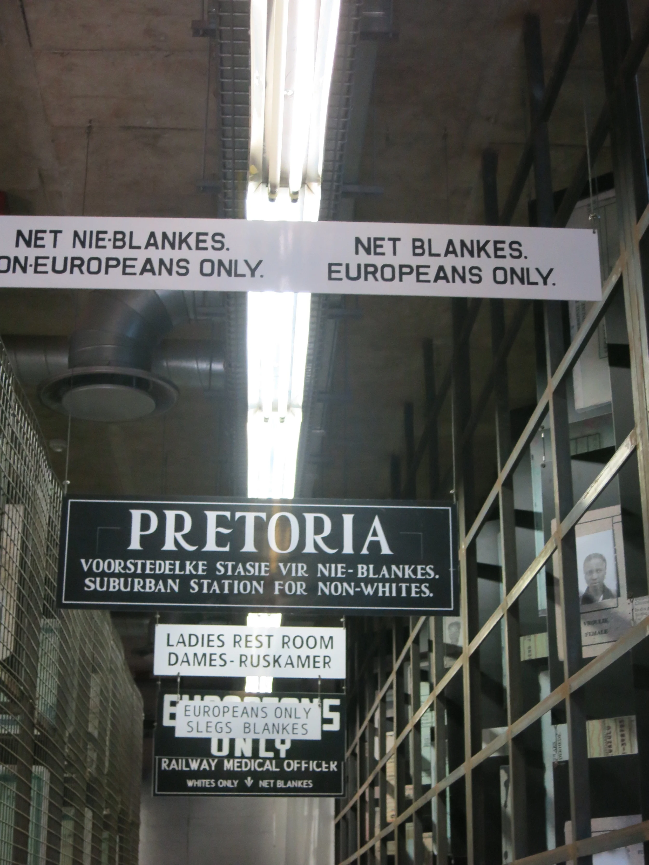 Entrance Apartheid Museum, Johannesburg, South Africa