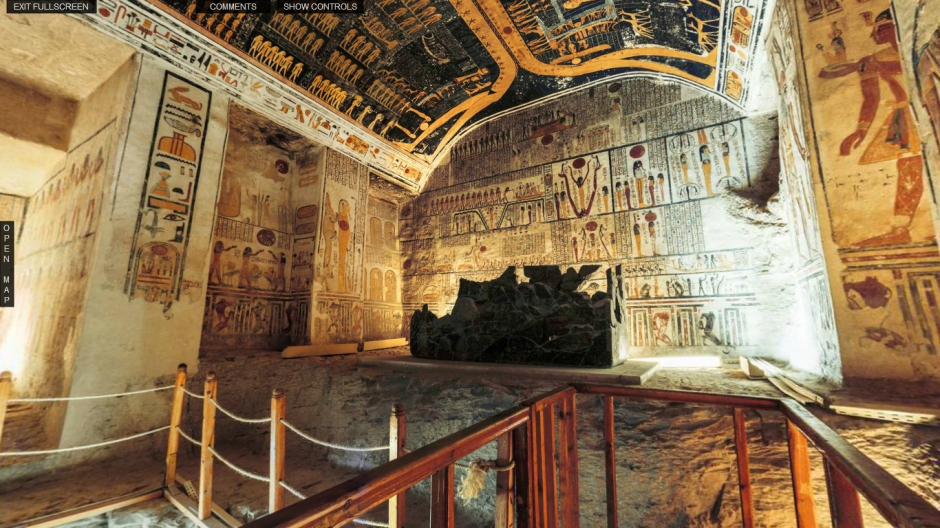 Ramses IV Tomb was one of our favorites.