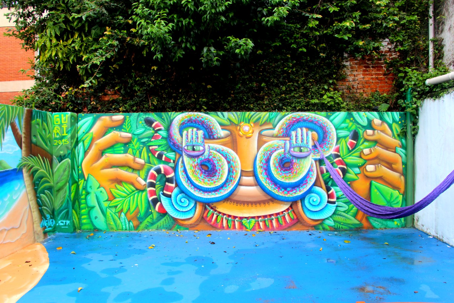 The fabulous artwork at Sampa!