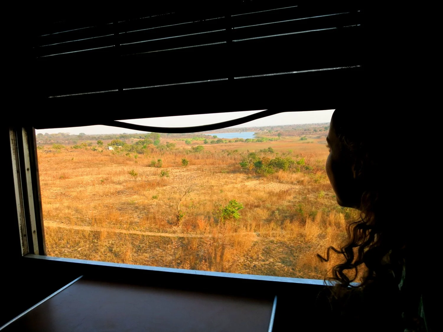  The window view was gorgeous, and most of the villages we went through weren't accessible by road, so the train was their only contact with the outside world. 