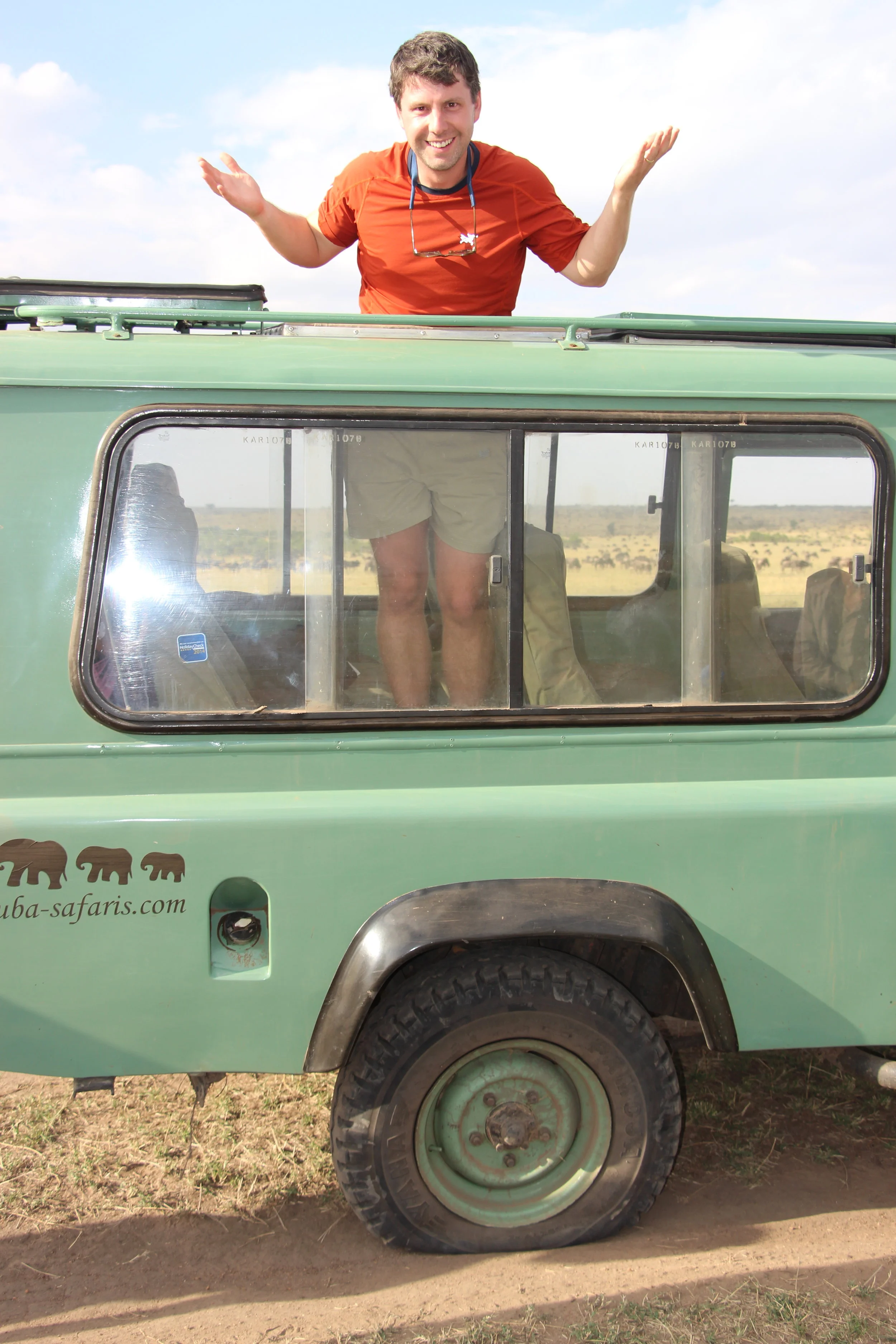  Busted Tire, Maasai Mara 