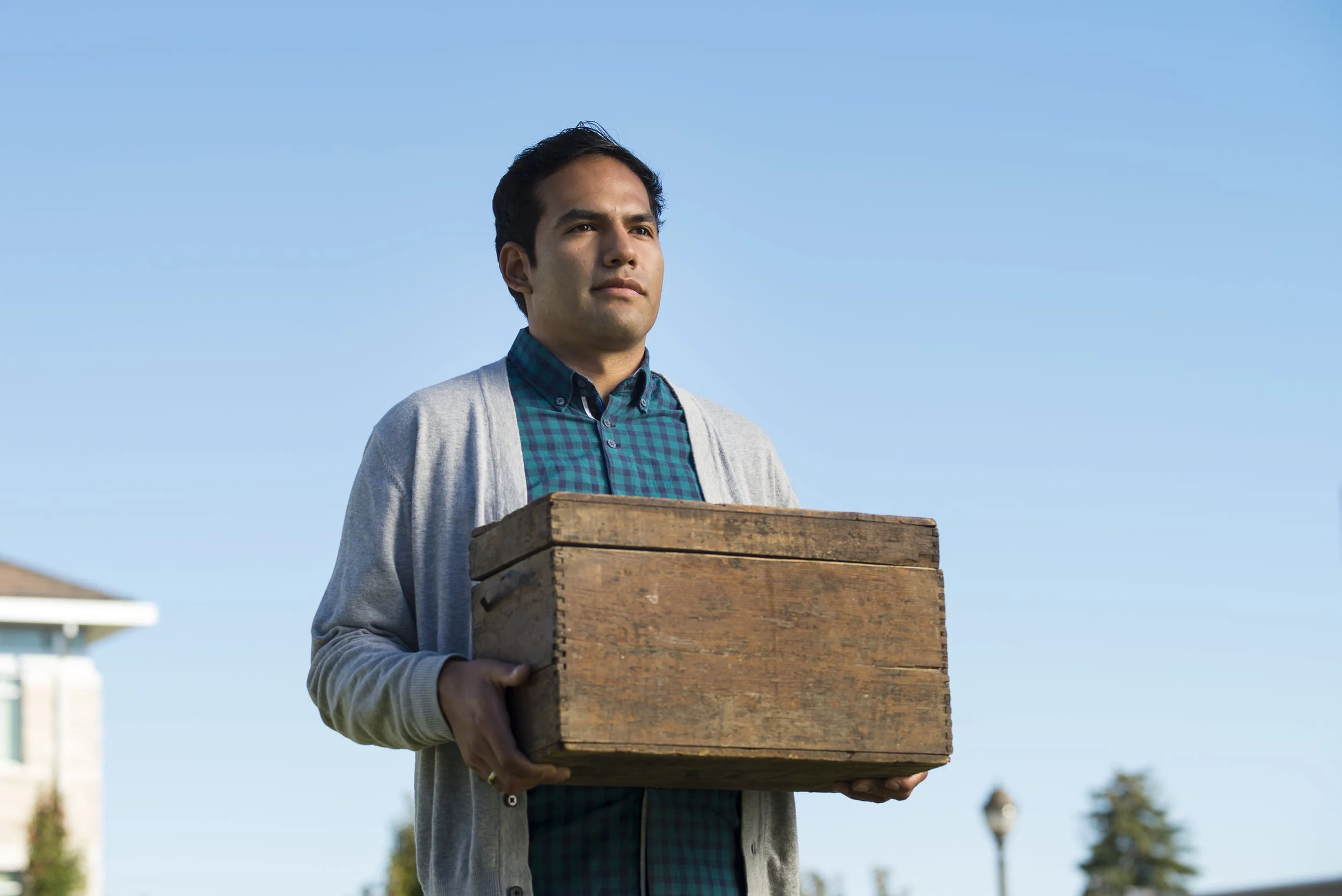 Omar is a student actor with no previous acting experience.