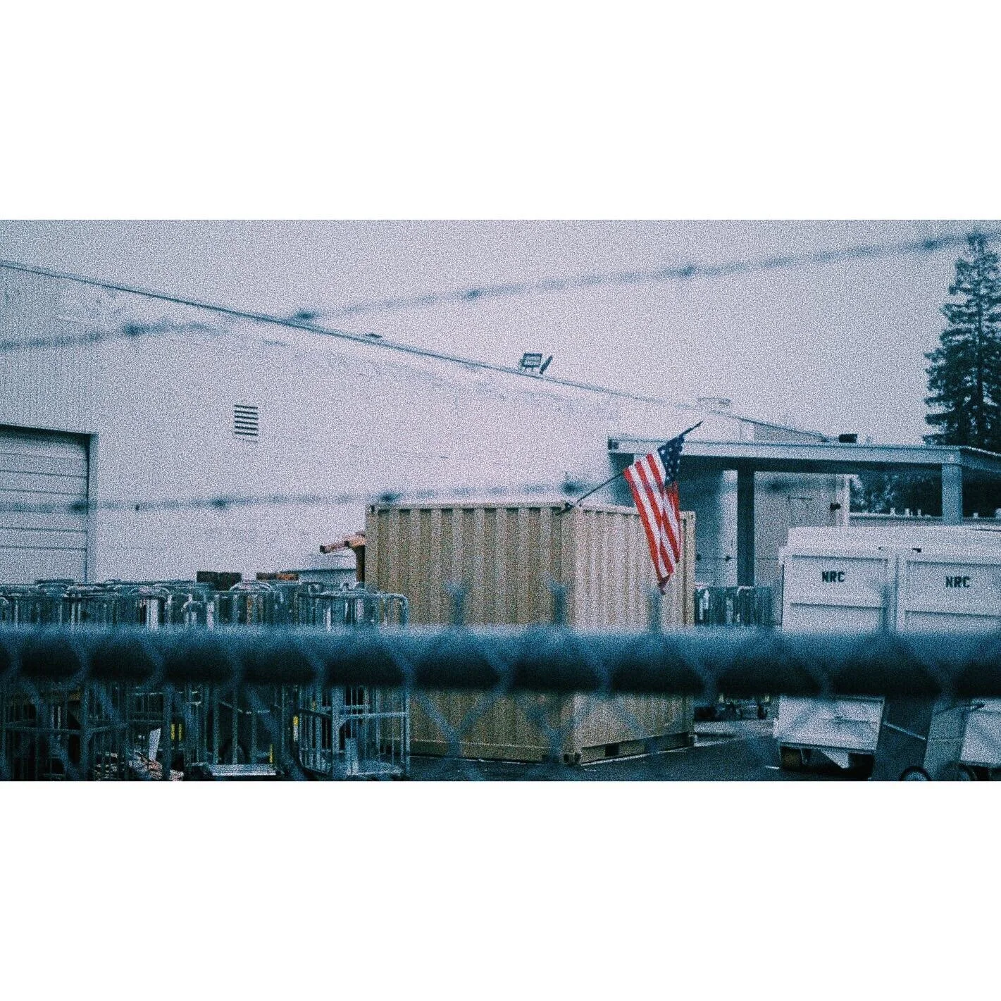 I took this photo about a year ago. Recently, I came across it on my phone, and with the current state of the world, it took on a whole new meaning. Before, I just thought this was an interesting place for a flag and decided to take a quick snap of i