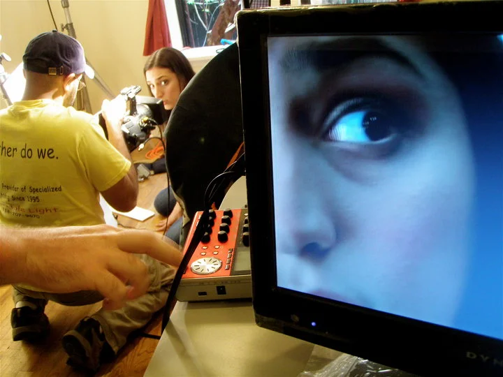 #CloseUpandTerrified in the award winning web series, "Apt 1B", directed by Dodd Loomis.
