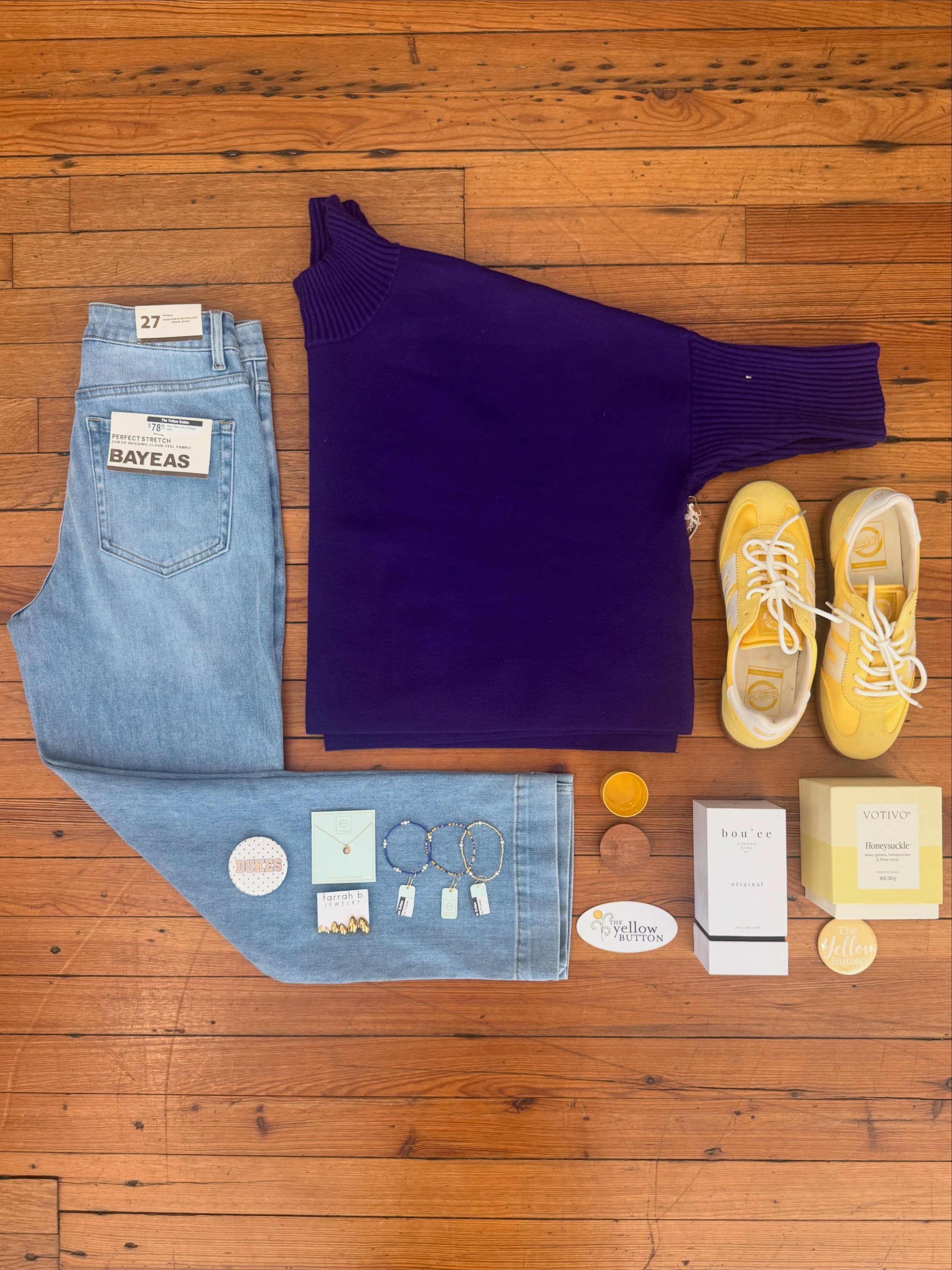 Ready for homecoming! 💛💜