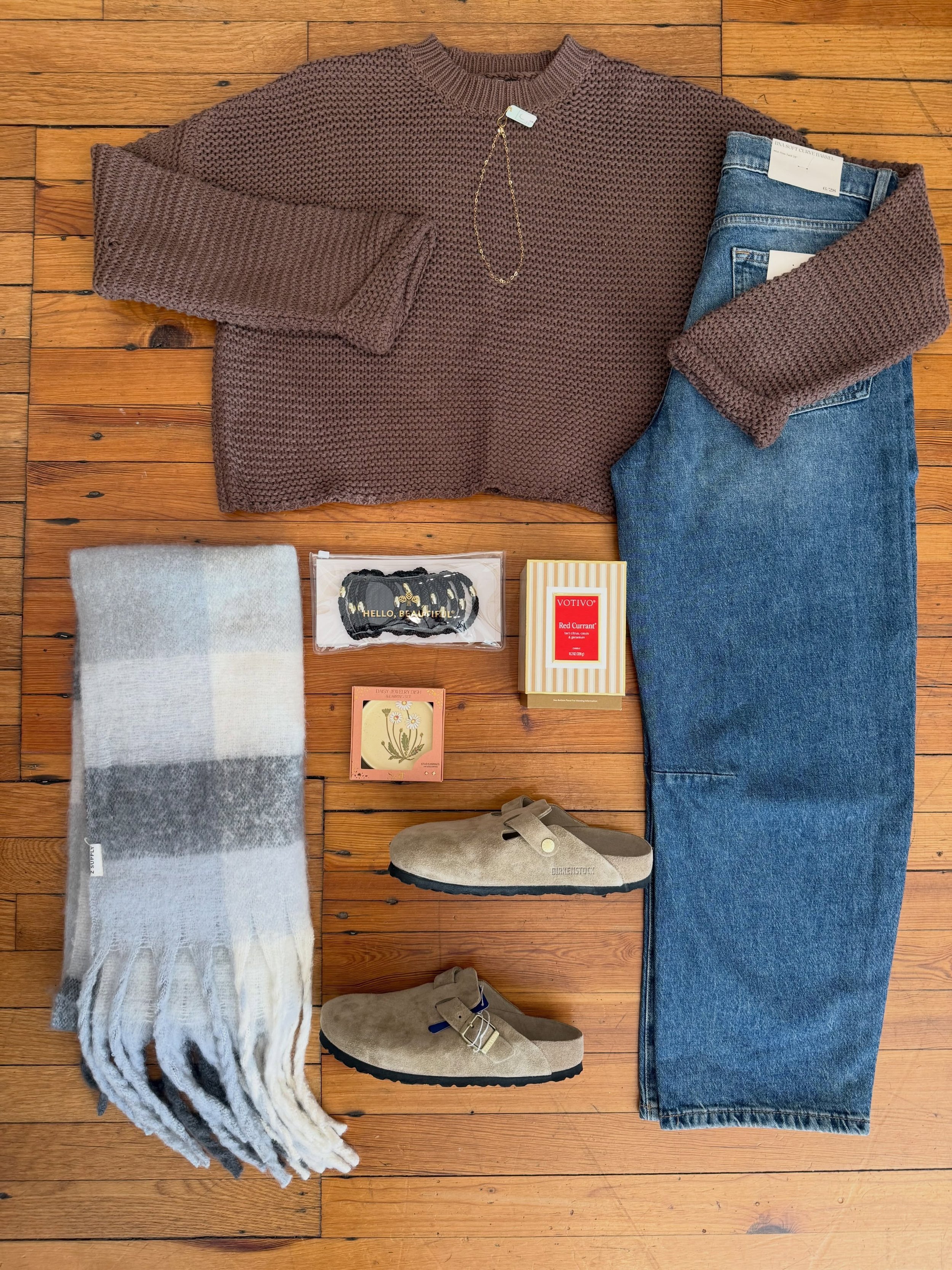 Denim, knits &amp; Birks &mdash; say less 🤎