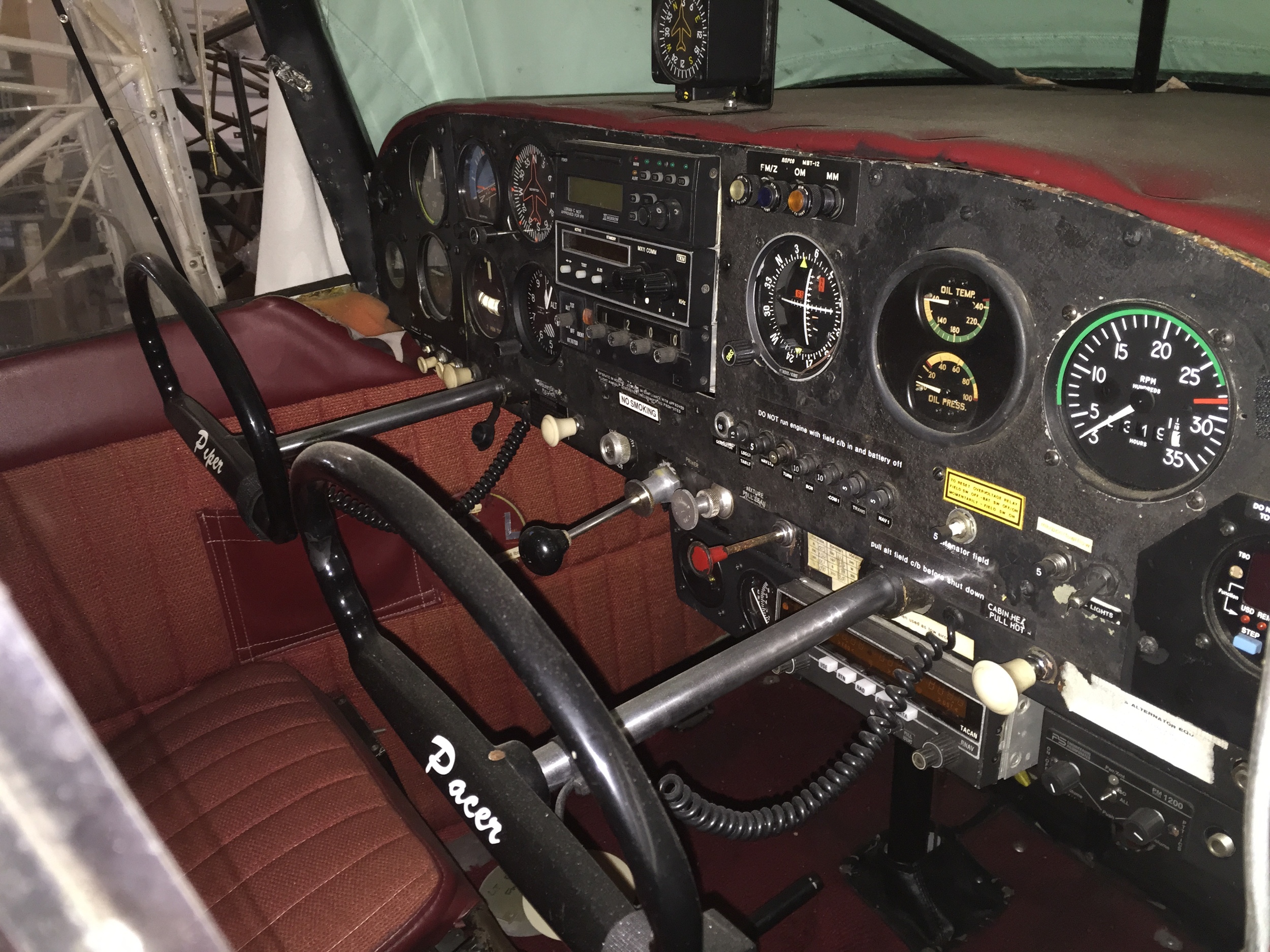 piper pacer pa-20 interior