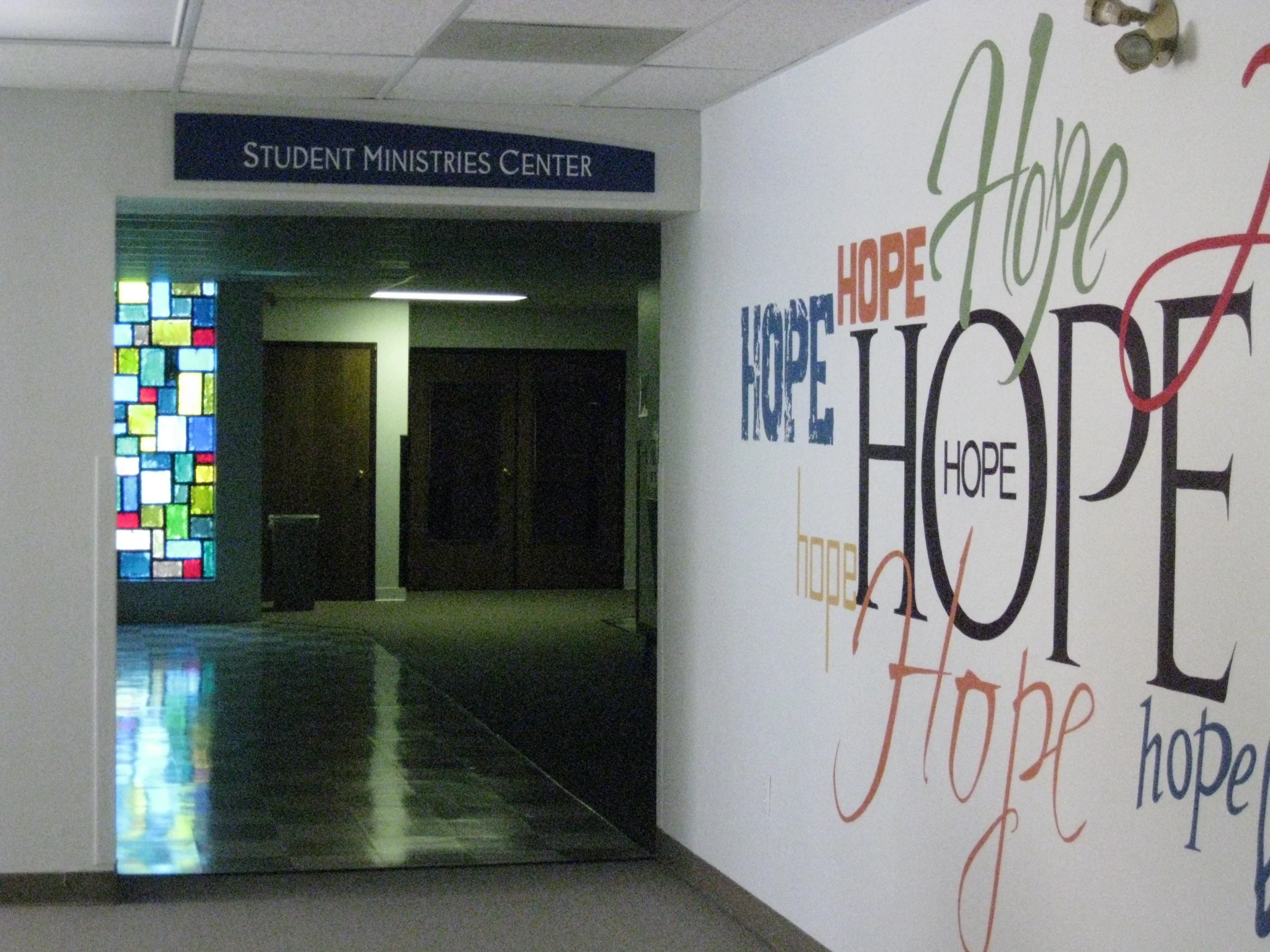East Side Church Interior Wall Graphics