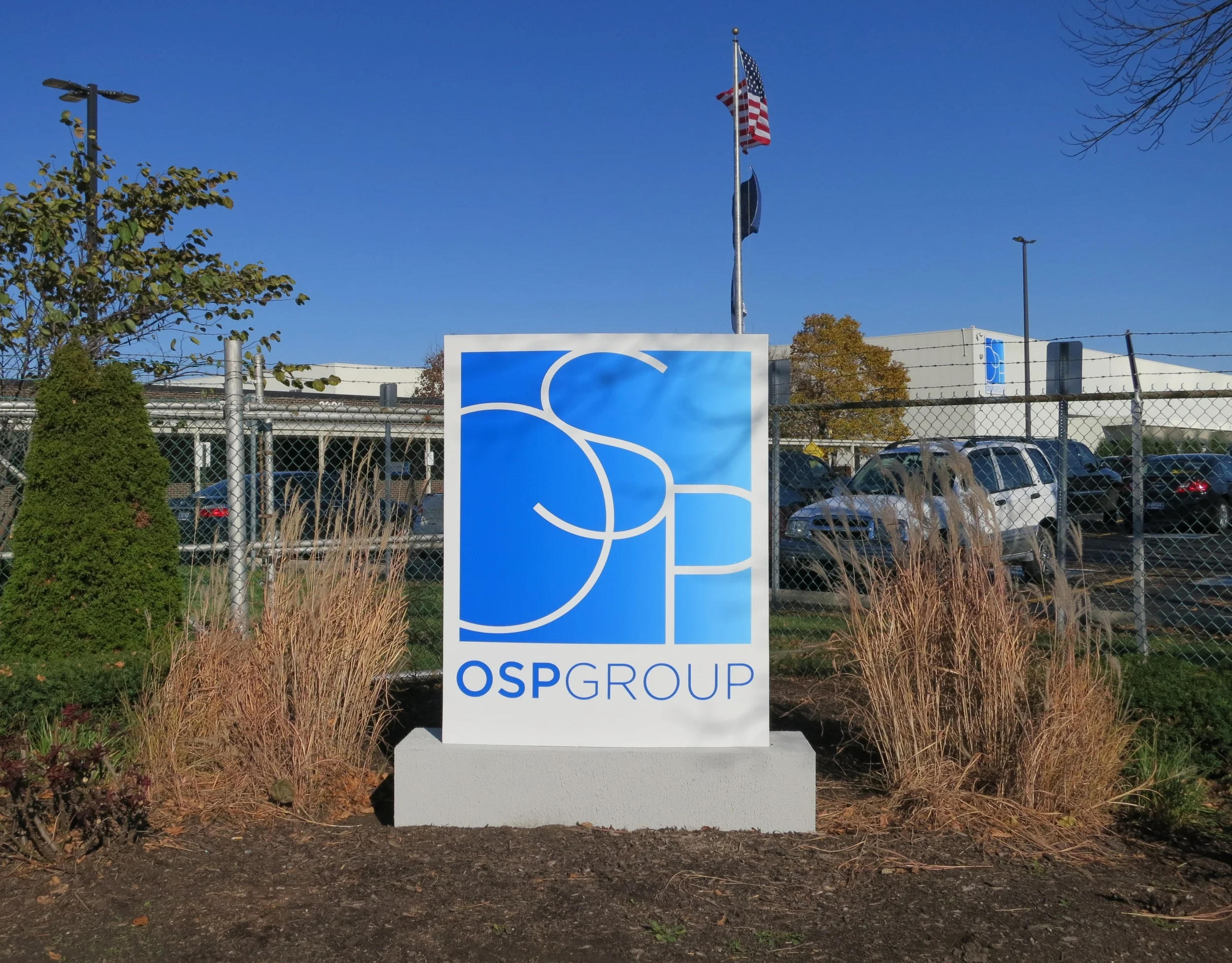 Monument Signage for OSP Indianapolis