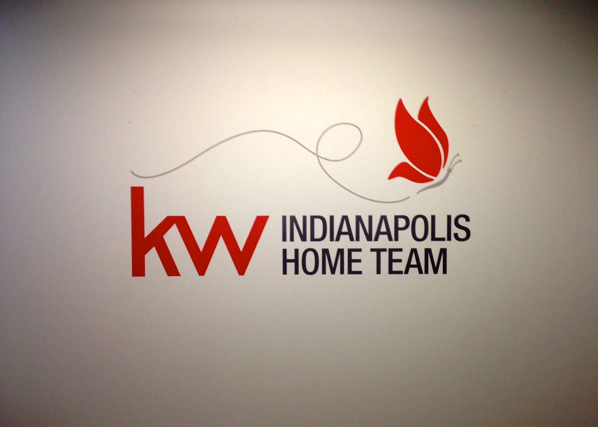 Interior Office Vinyl Wall Logo for Keller Williams