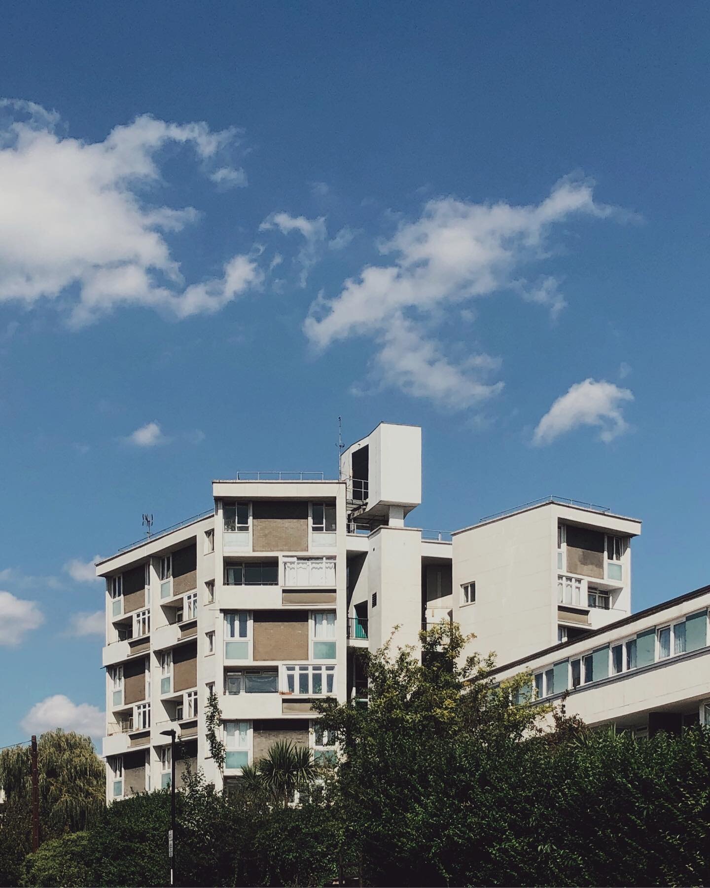 Trevelyan House, designed by Denys Lasdun, 1958. The guy behind the royal national theatre!