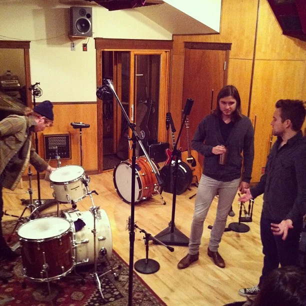Setting up in the studio. More of these to come. (Taken with instagram )